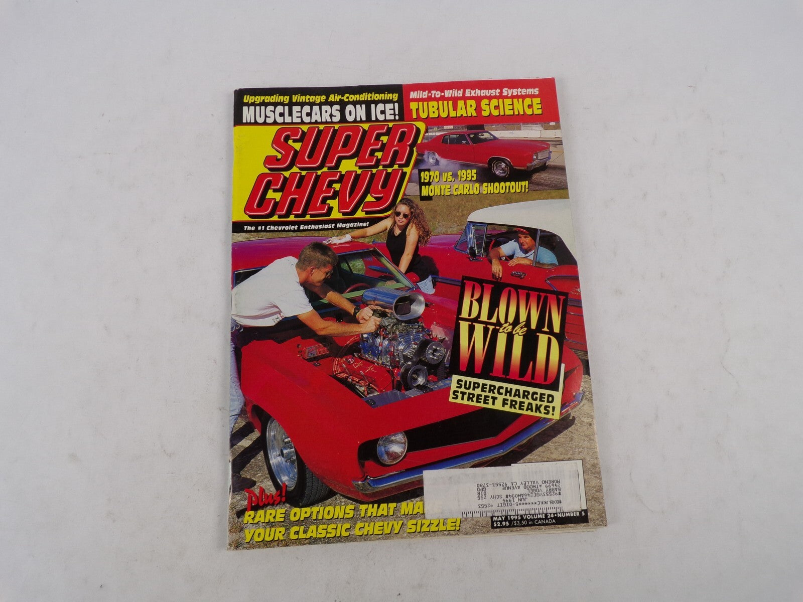 May 1995 Super Chevy Special Blown To Be Wild Supercharged Street Freaks! Tubula