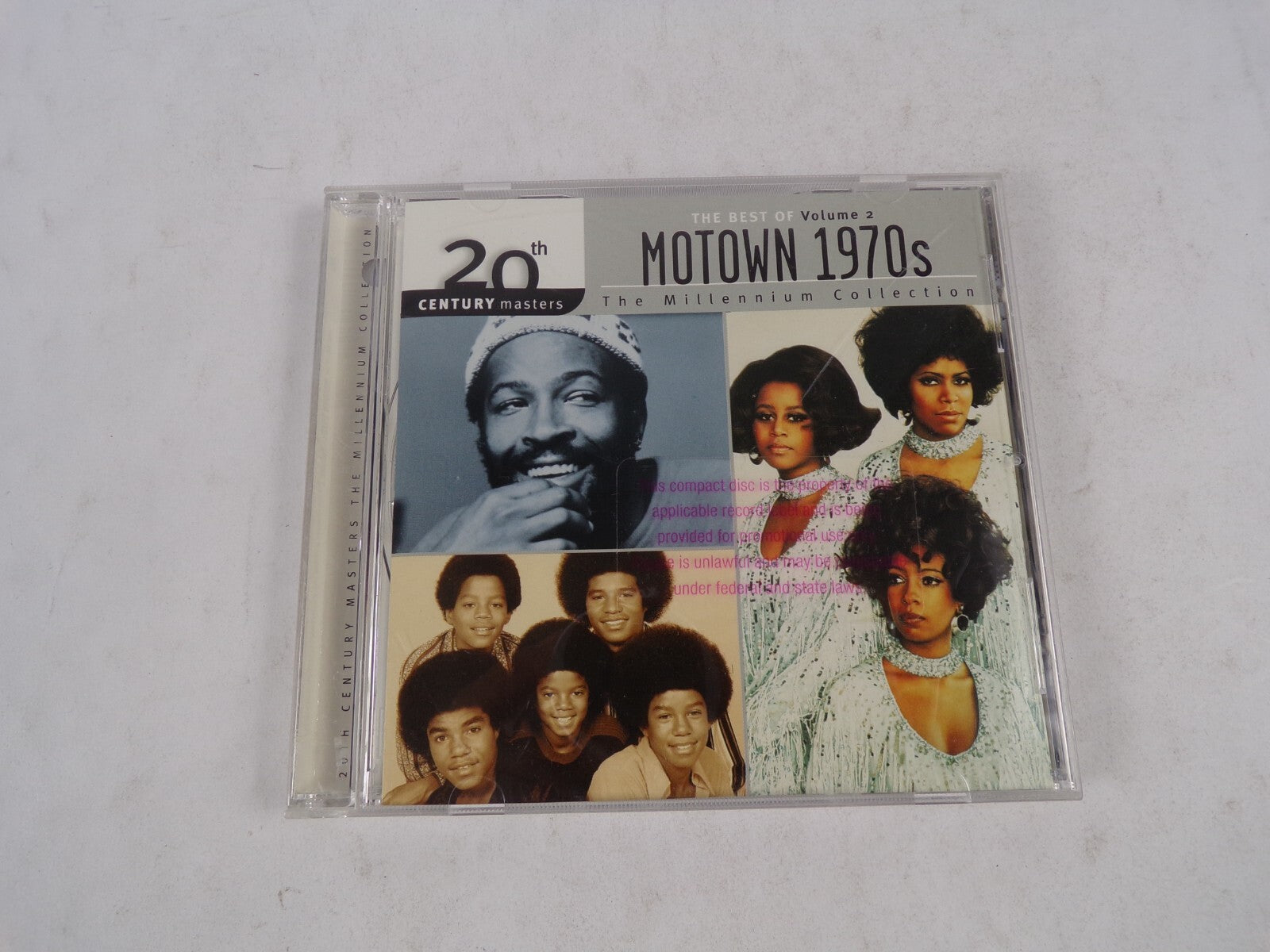 The Best Of Volume 2 Motown 1970s The Millennium Collection 20th Century CD#19