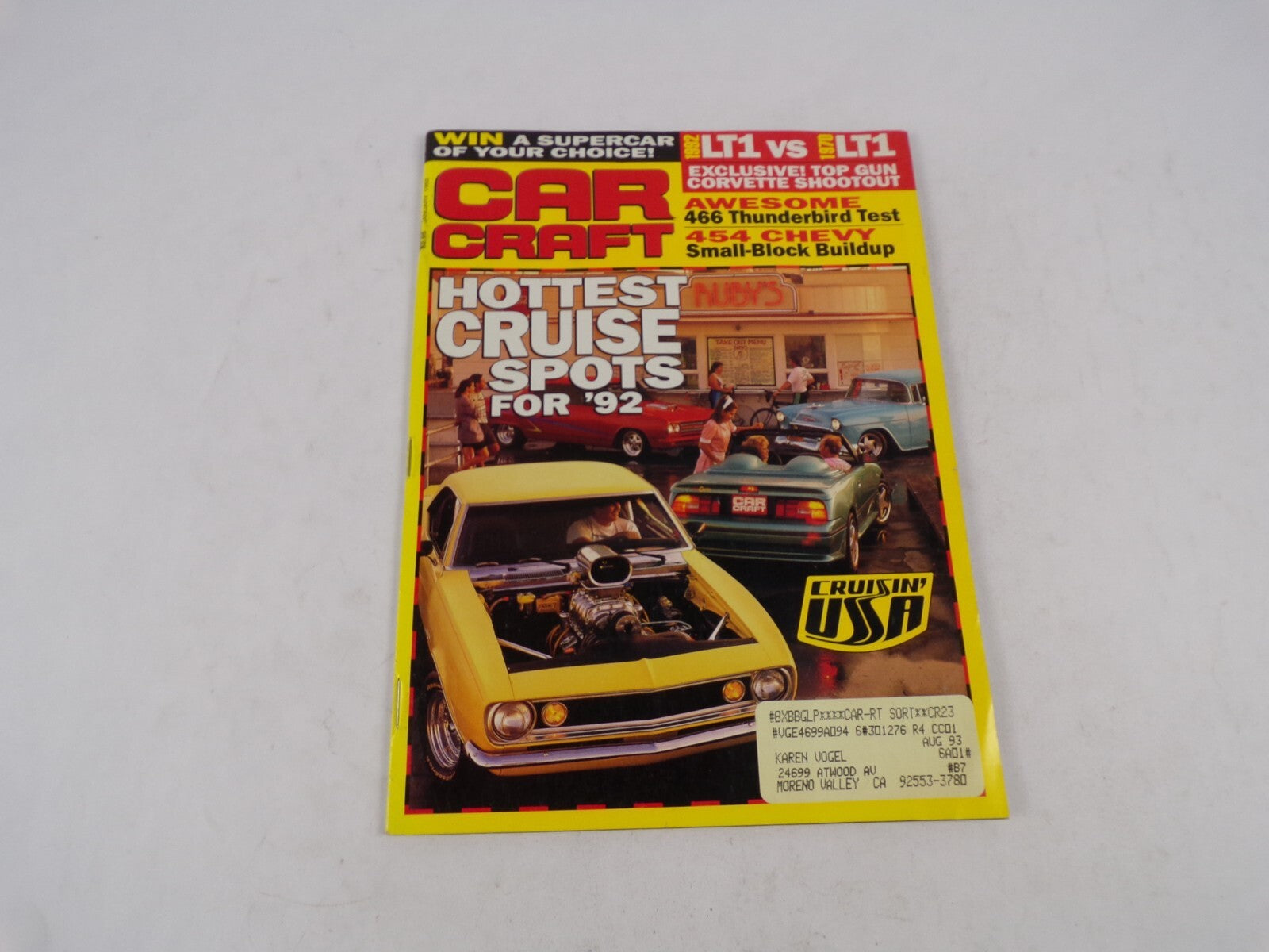 January 1997 Car Craft Hottest Cruise Spots For '92 Win A Supercar Of Your Choic