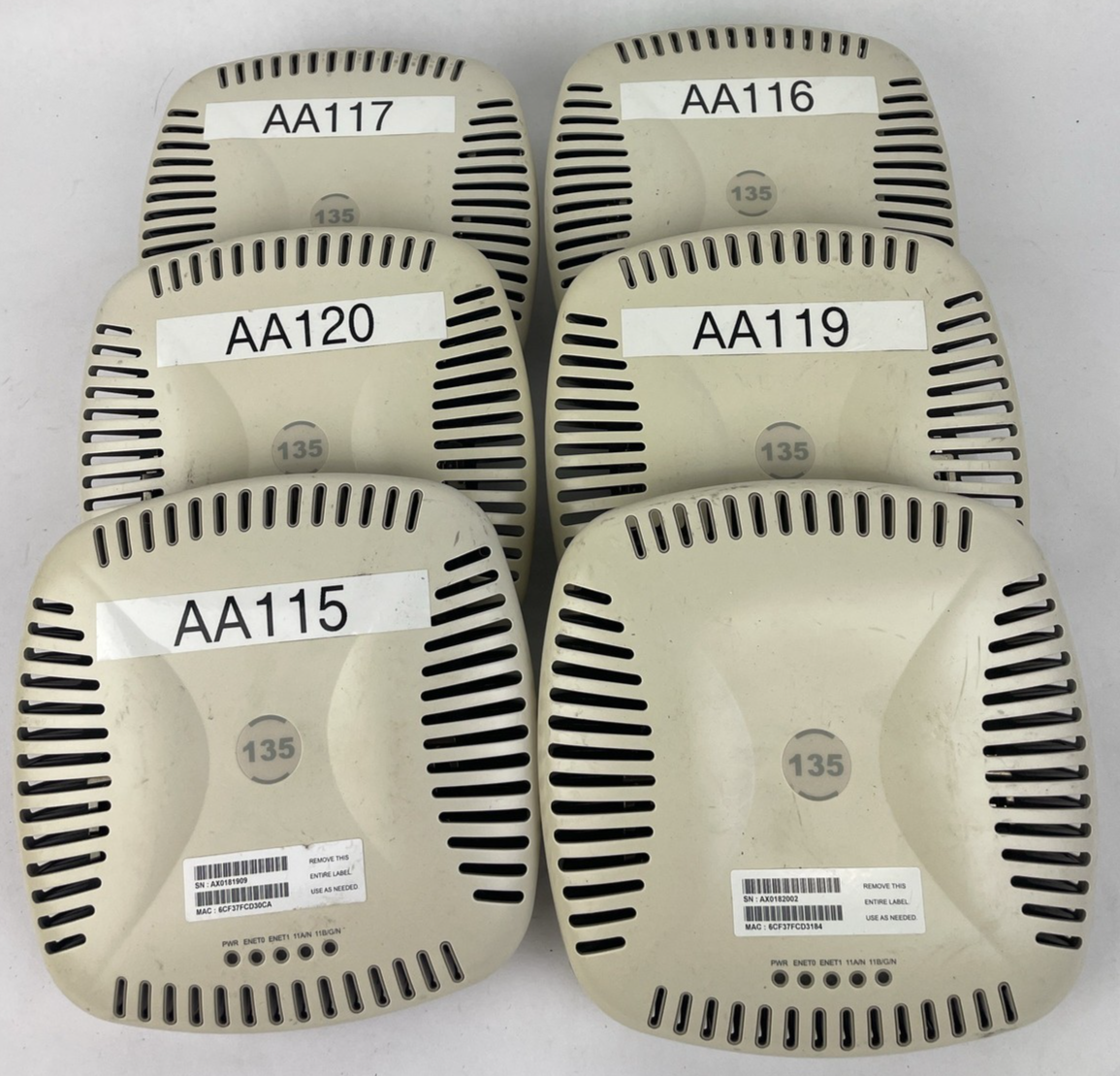 6 x Aruba Wireless Instant Access Point IAP-135 AP-135 Built-in AP Controller