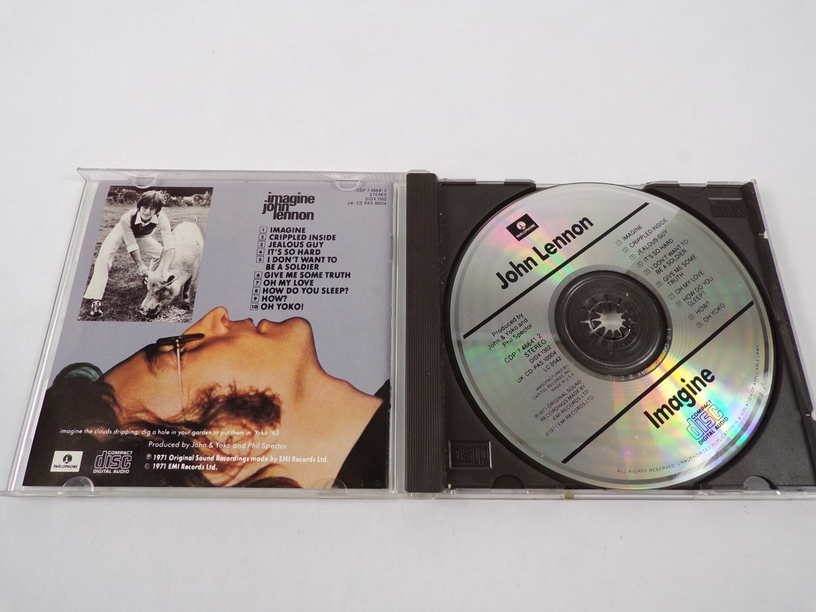 Imagine John Lennon Crippled Inside Jealous Guys It's So Hard Oh My Love CD#59