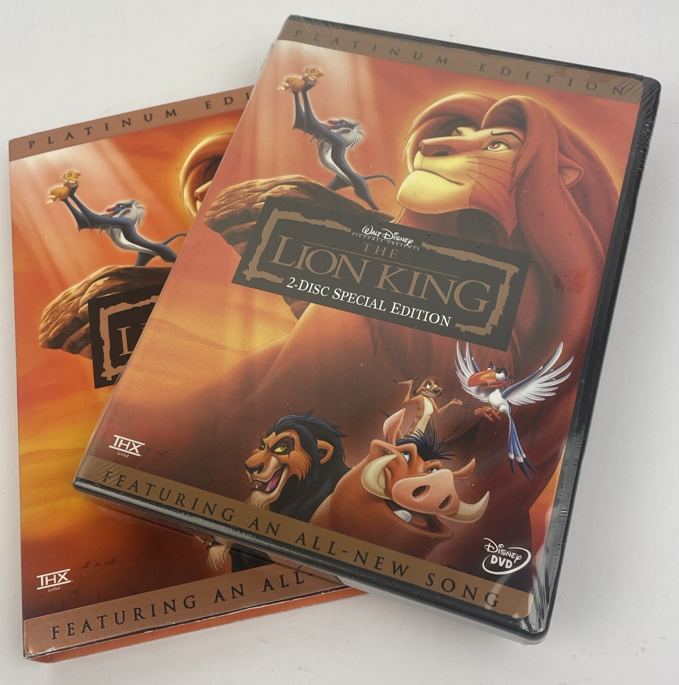 The Liong King: Special Edition (2xDVD, 2003, Disney) W Snap Sleeve NEW & SEALED