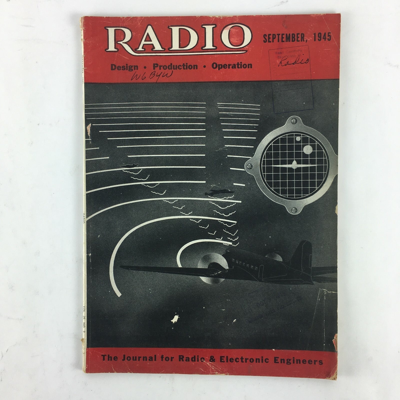 September 1945 Radio Magazine The Journal for Radio and Electronic Engineers
