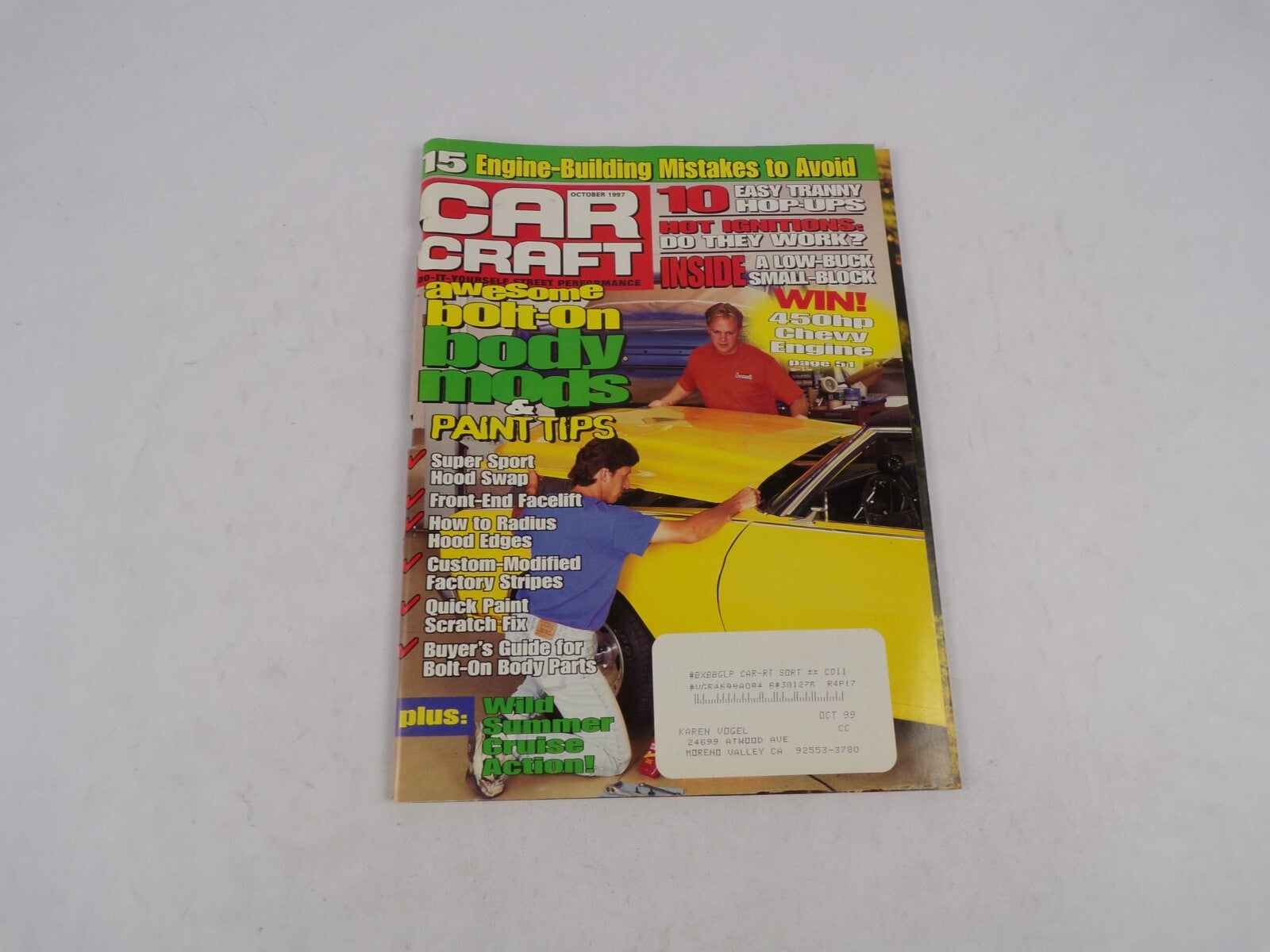 October 1997 Car Craft Awesome Bolt-On Body Mods & Paint Tips Engine-Building