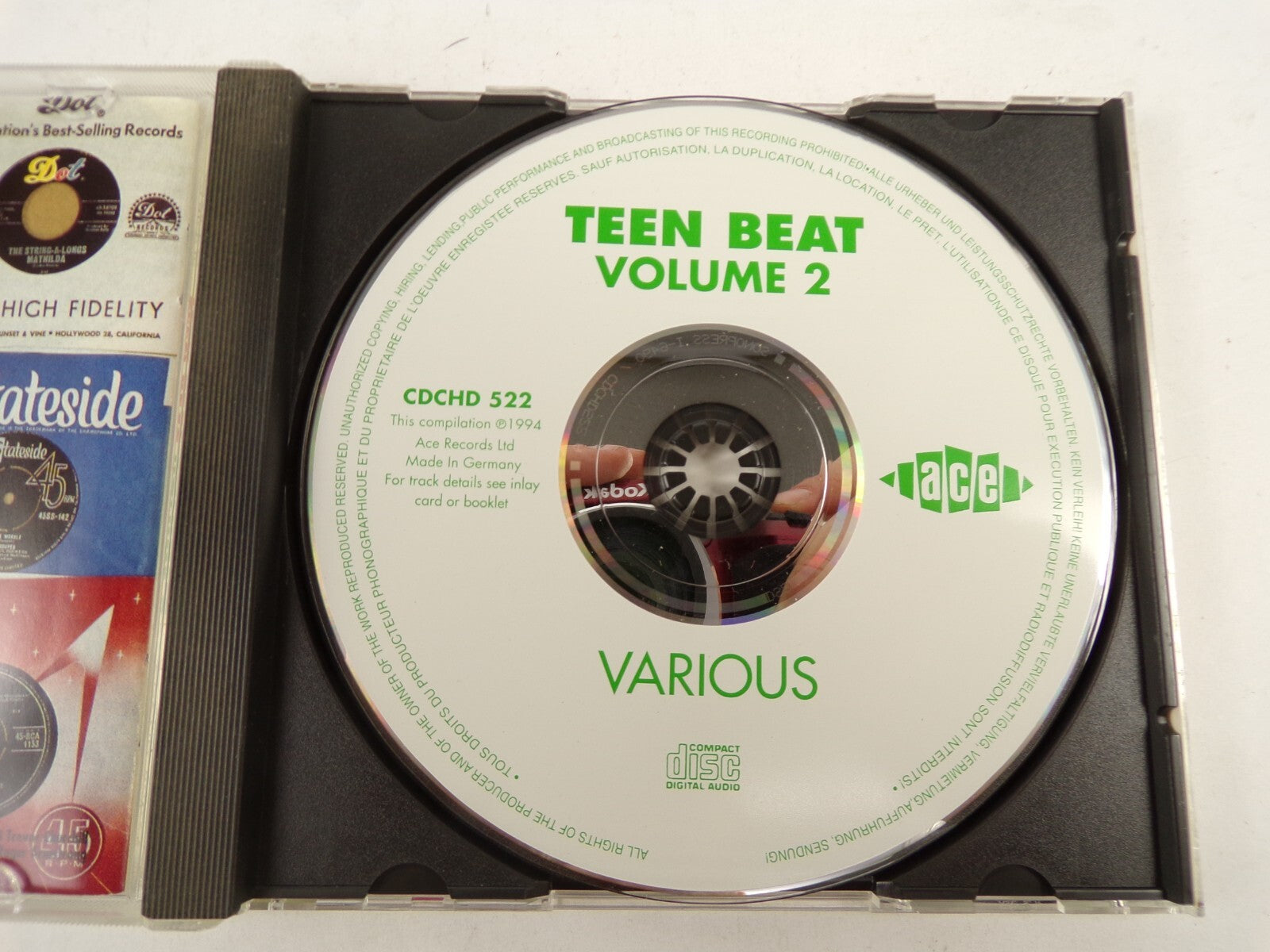 Teen Beat Vol 2 Califf Boogie Mathilda Cerveza Carioca Kabalo Big Jump CD#45