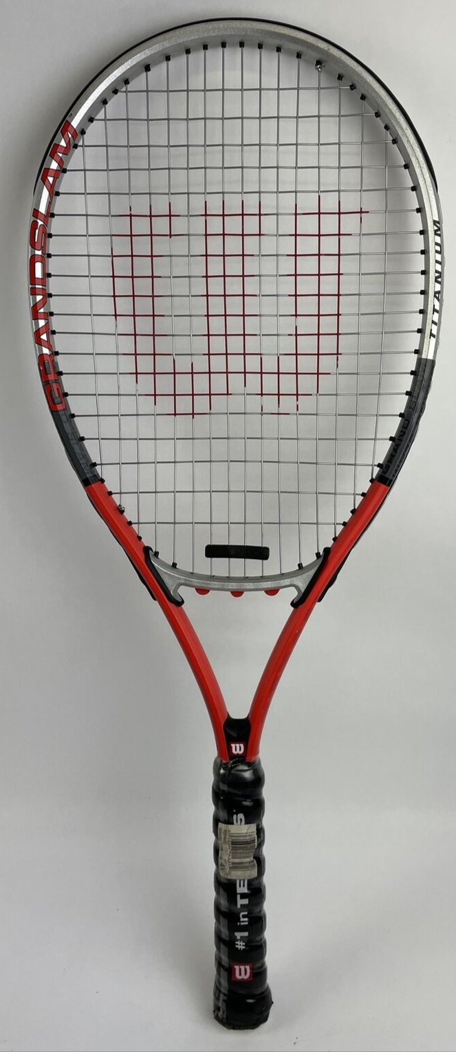 WILSON TENNIS Grand Slam 115 Tennis Racquet Titanium Power Bridge 4 3/8 - NOS