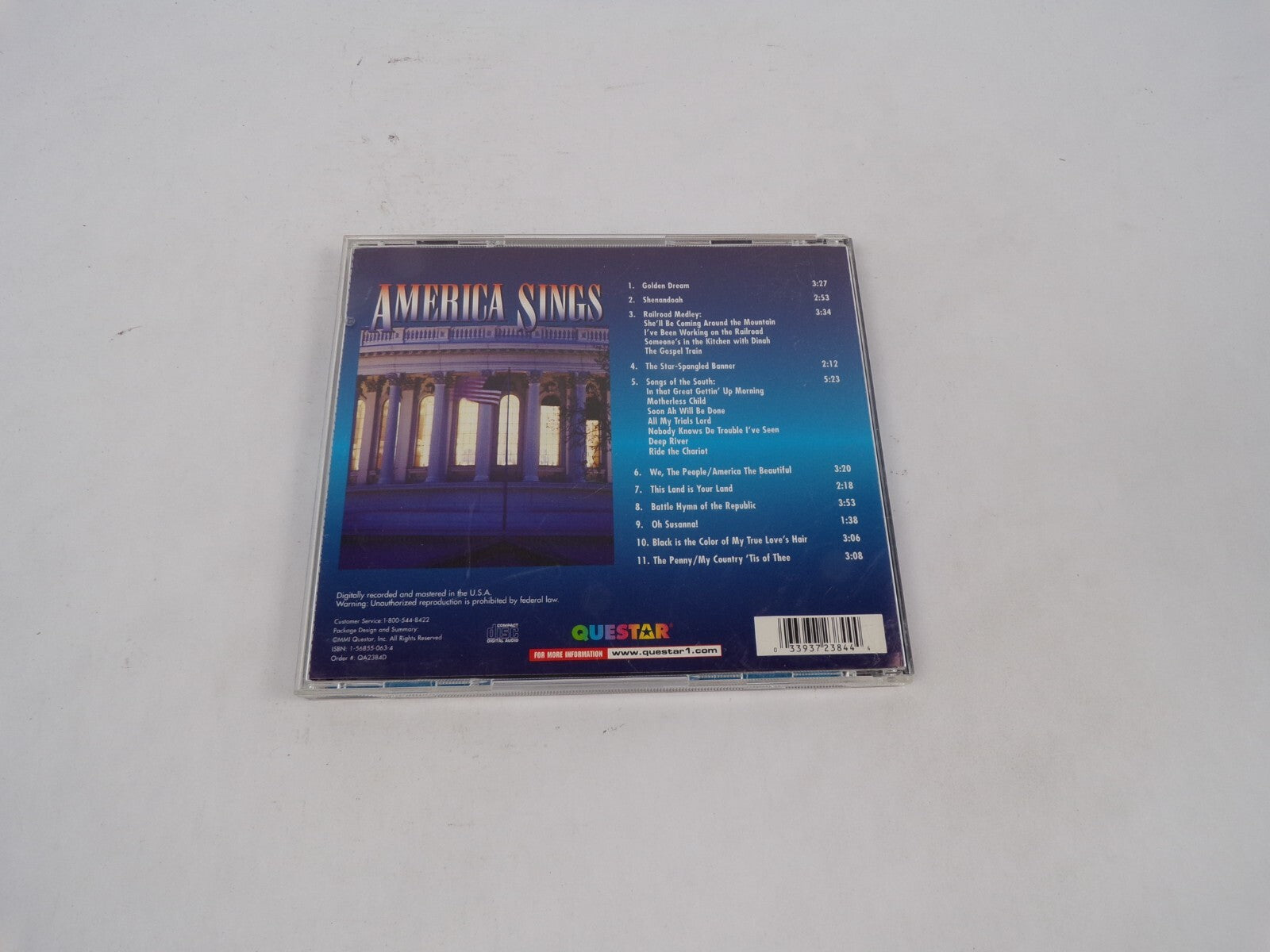 America Aings The Liberty Voices Sing 20 Of AMerica's Best-Lover Classics CD#69