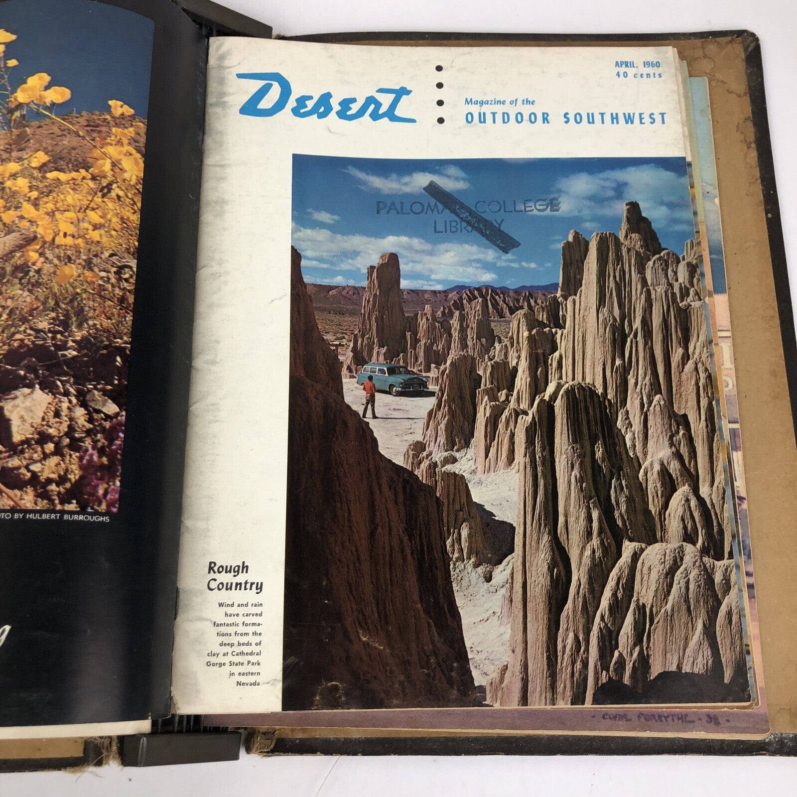 8 x Vintage DESERT MAGAZINE of the Outdoor Southwest 1960 January - August LOOK