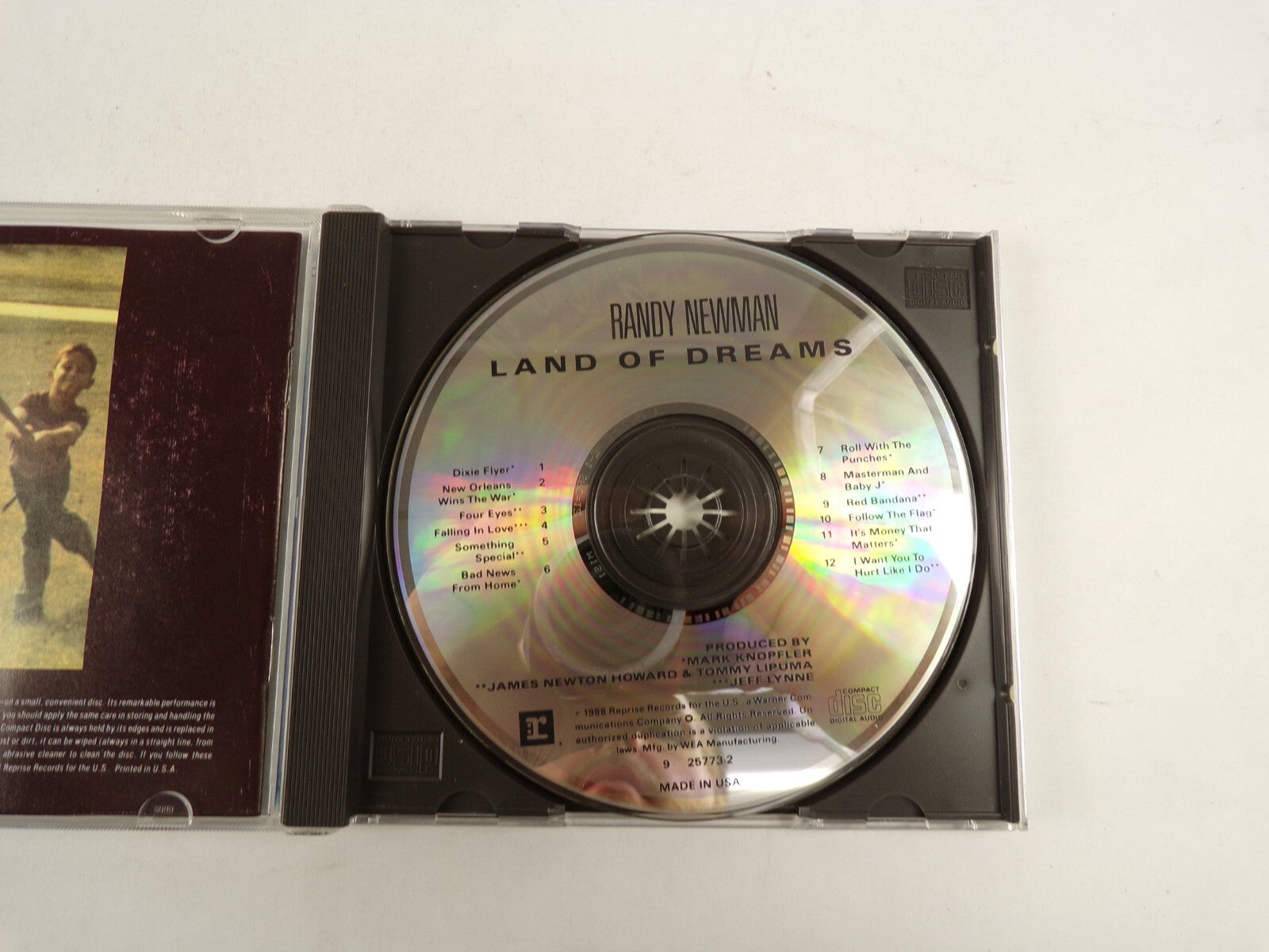 Randay Newman Land Of Dreams Dixie Flyer Four Eyes Red Bandana CD#48