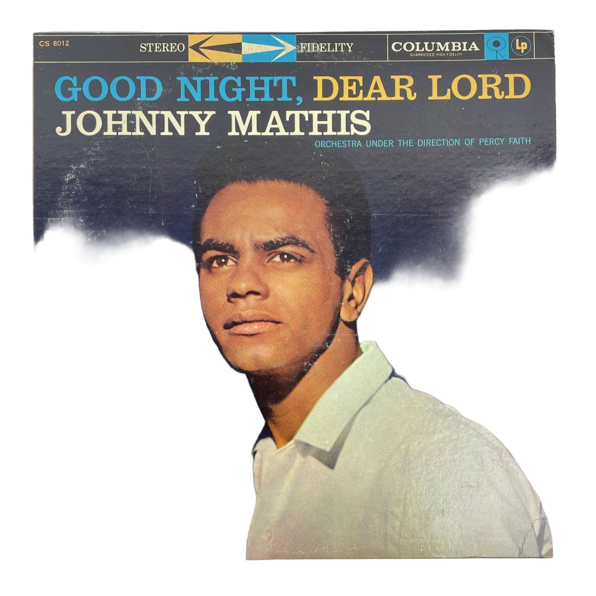 Johnny Mathis Goodnight Dear Lord Vintage Vinyl 1957 1st Press Columbia 6 Eye