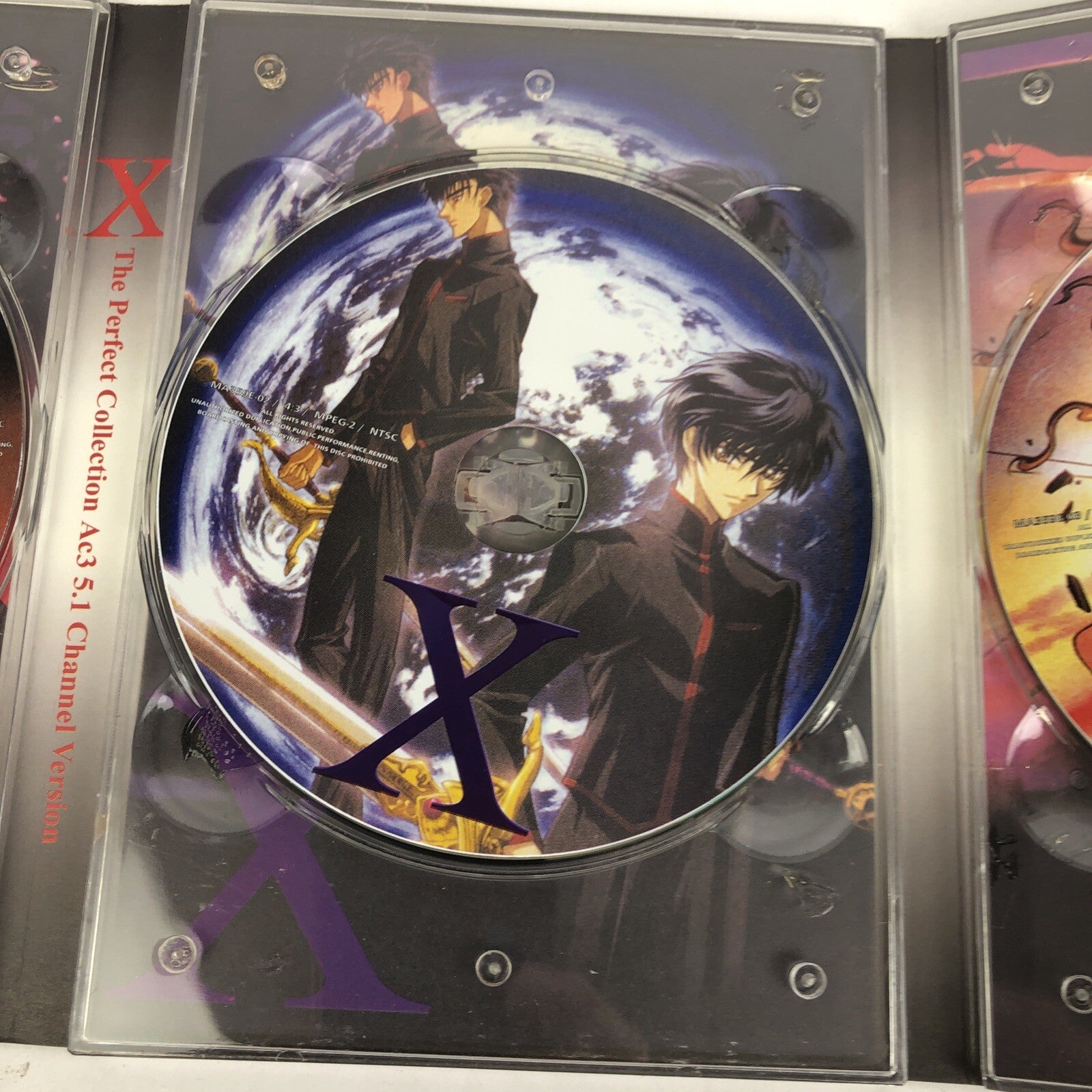 " X " The Perfect Collection DVD Video 1-24 Box Set Anime 5.1 Channel Version
