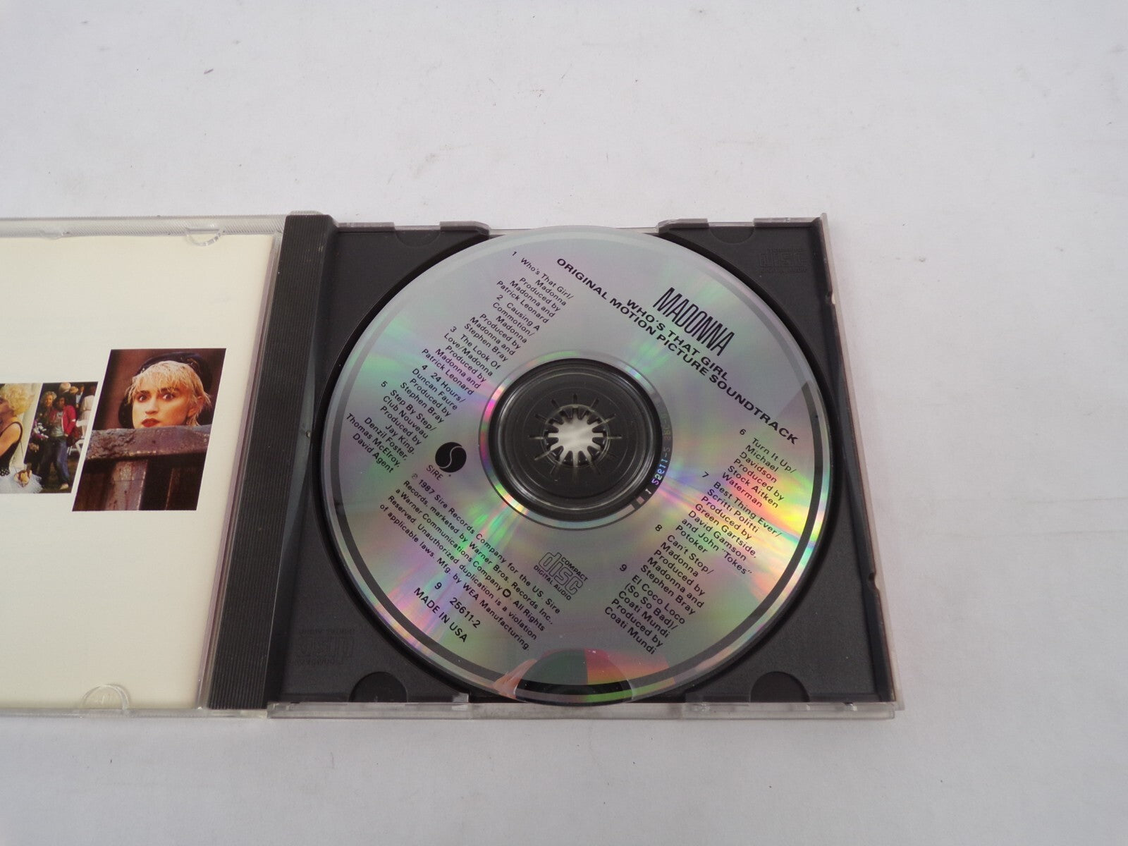 Who's That Girl Original Motion Picture Causing A Commotions The Look Of CD#26