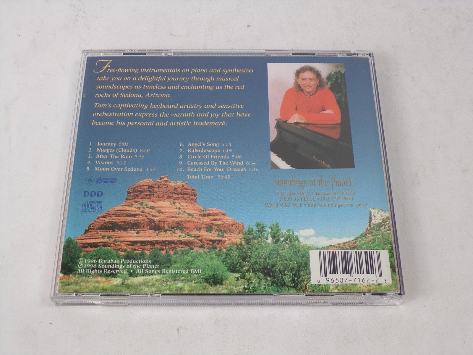 Journey Back To Sedona Tom Brabas Soundings Of The Planet Nuages After The CD#62