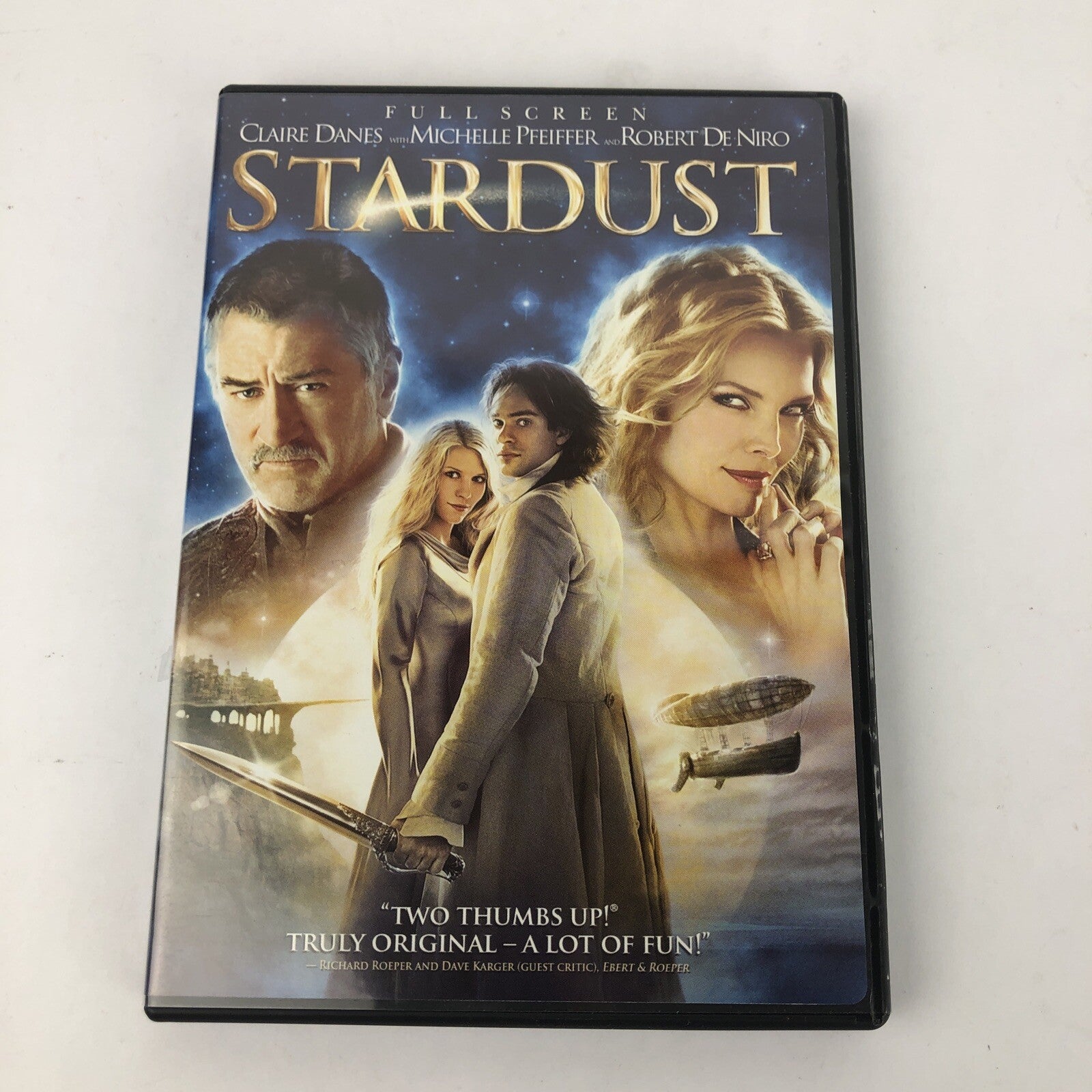 Stardust (DVD, 2007) Robert De Niro Michelle Pfeiffer Claire Danes - Mint Disc