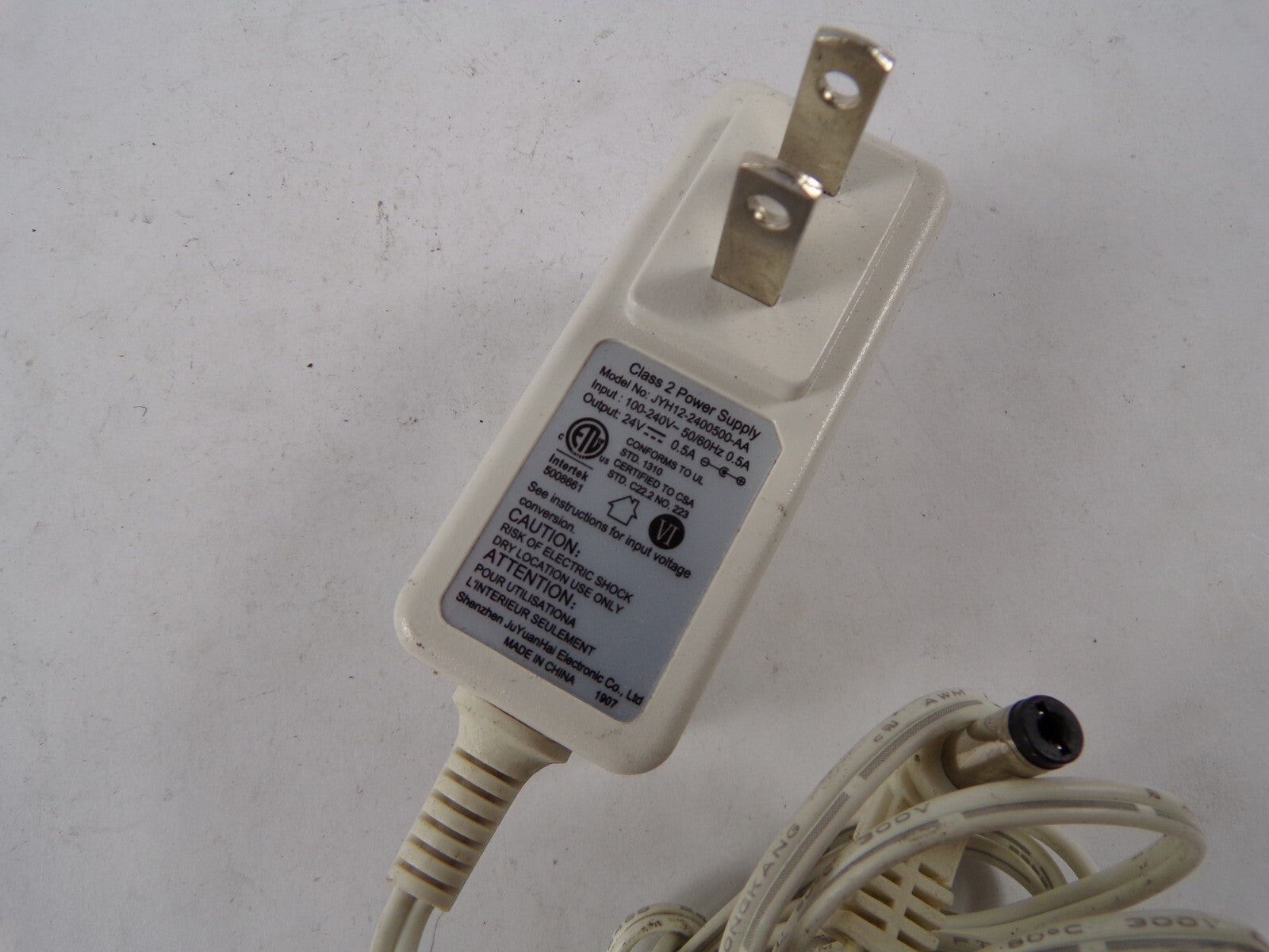 Genuine Class2 PowerSupplyJYH12-2400500-AA Output24V 5A Power Supply Adapter A55
