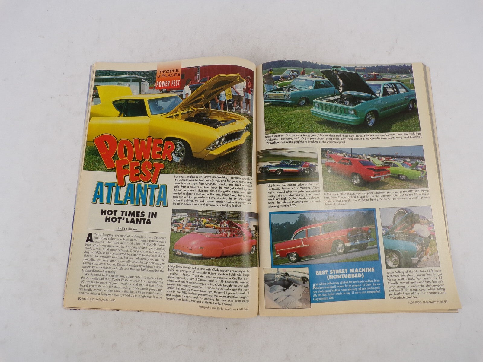 January 1995 Hot Rod What's Hot For '95 Win A Supercar Of Your Choice Hottest Ne