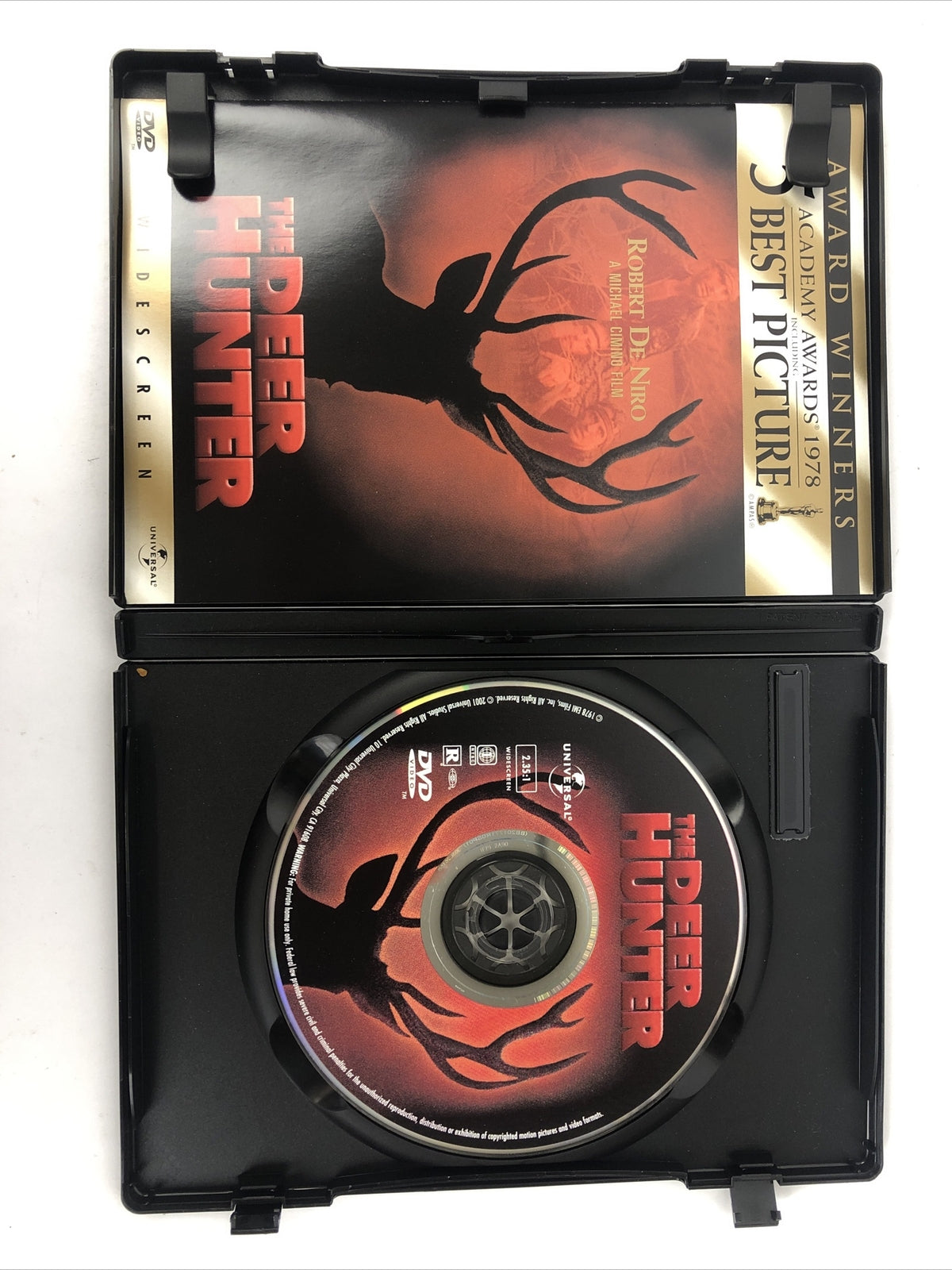 The Deer Hunter - ( DVD Video 2001 ) Robert DeNiro, Meryl Streep 183 min. MINT