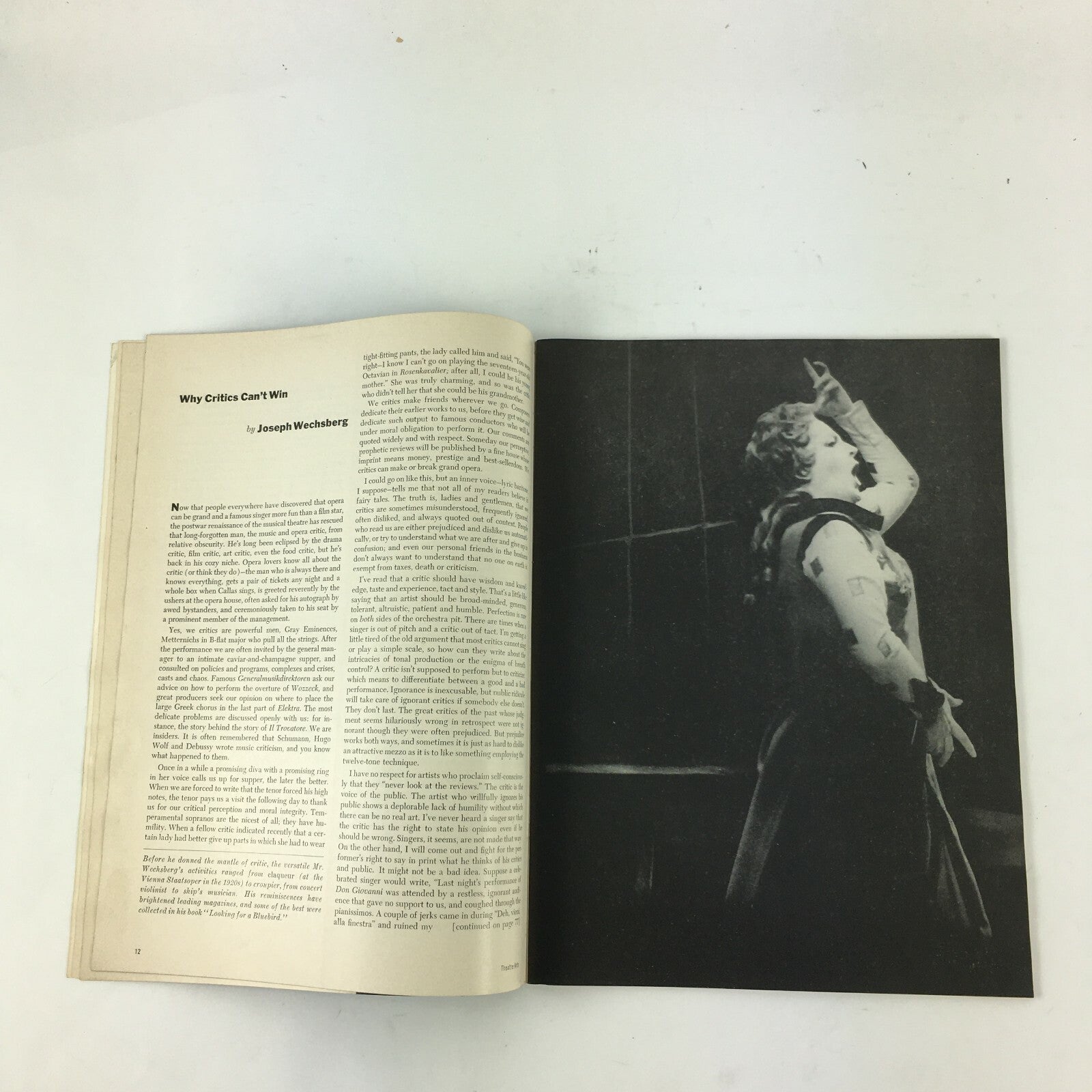 January 1961 Theatre Arts Magazine The Probocative Preminger Opera The Tenth Man