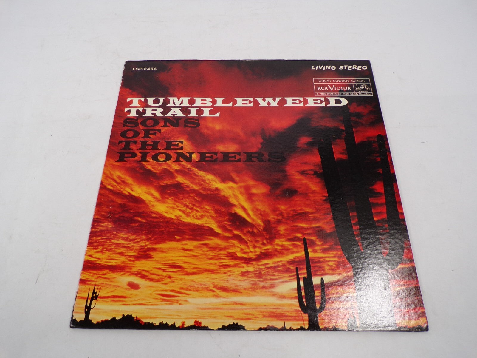 Tumbleweed Trail Sons of The Pioneers Living Stereo by Neely Plumb Vinyl Record