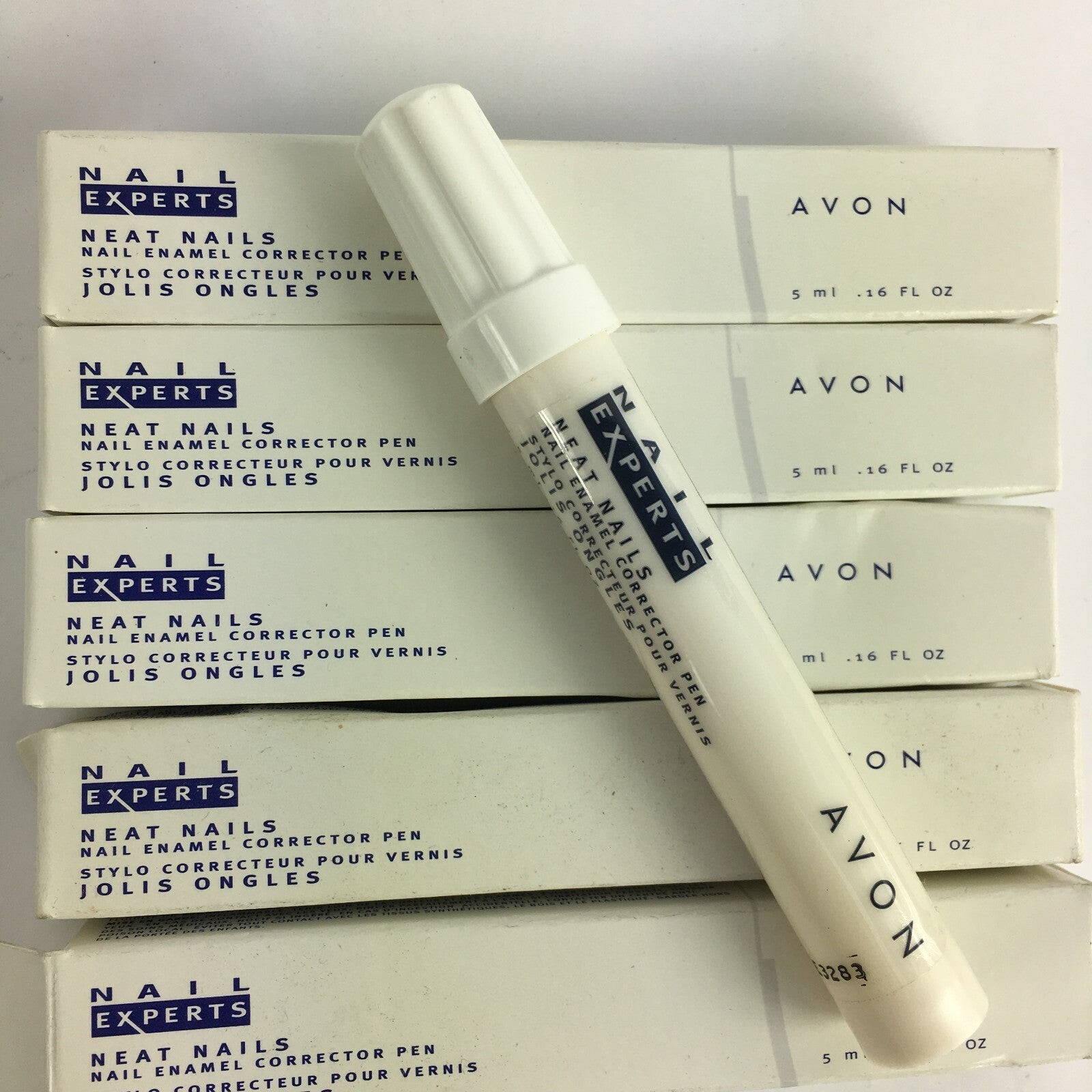5x Avon Nail Experts Neat Nails Nail Enamel Corrector Pen B2