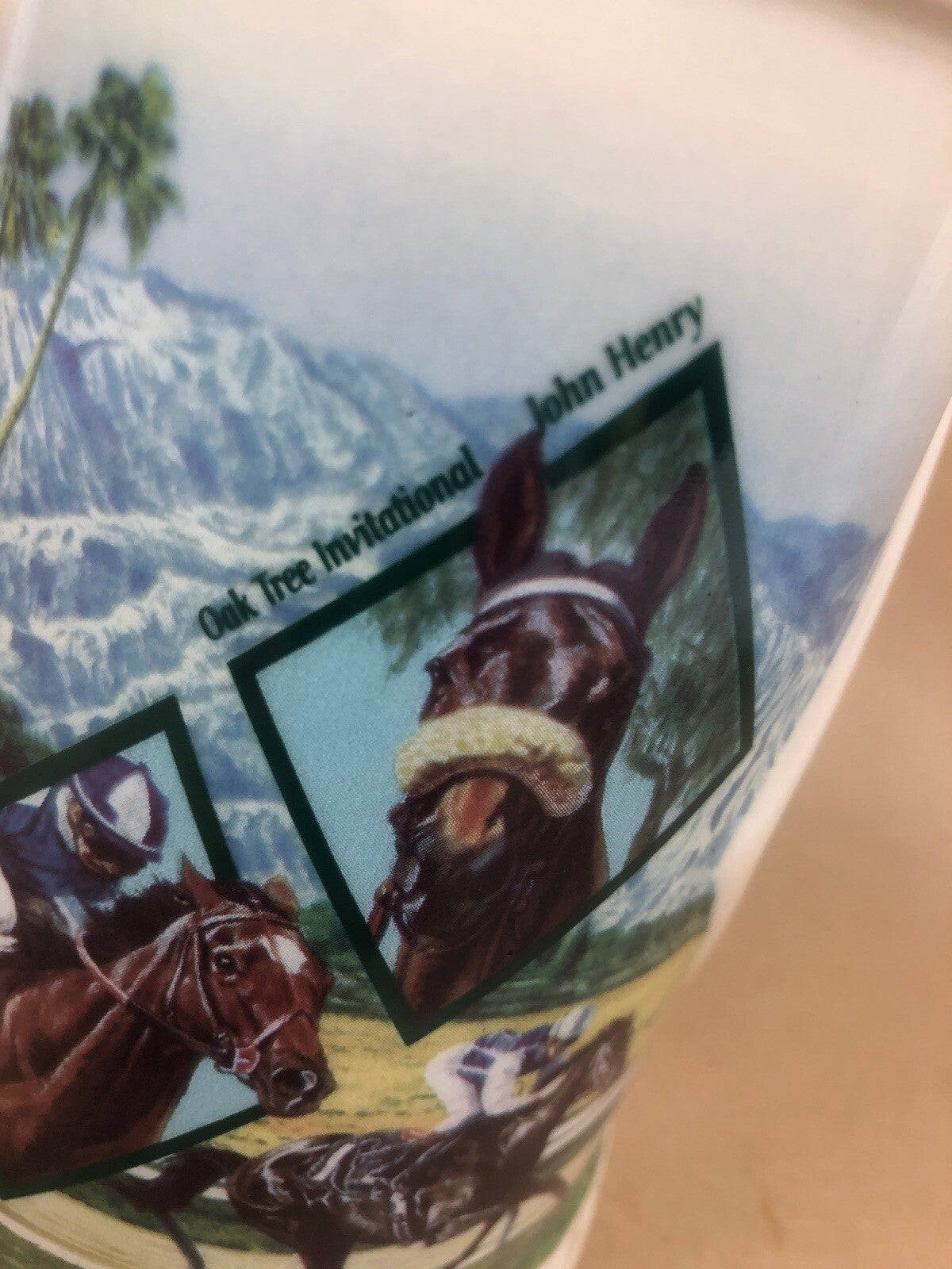 Vintage Oak Tree Santa Anita 20th Anniversary Stein Mug ~ Breeder’s Cup - 1994
