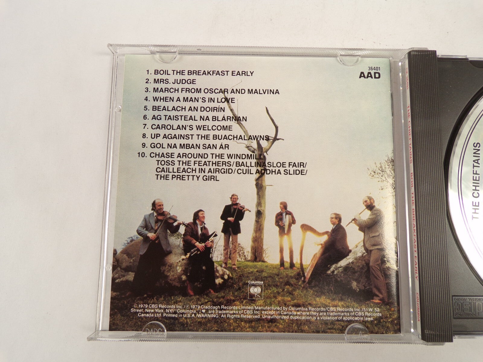 The Chieftains 9 Boil The Breakfast Early Mrs. Judge When A Man's In Love CD#52