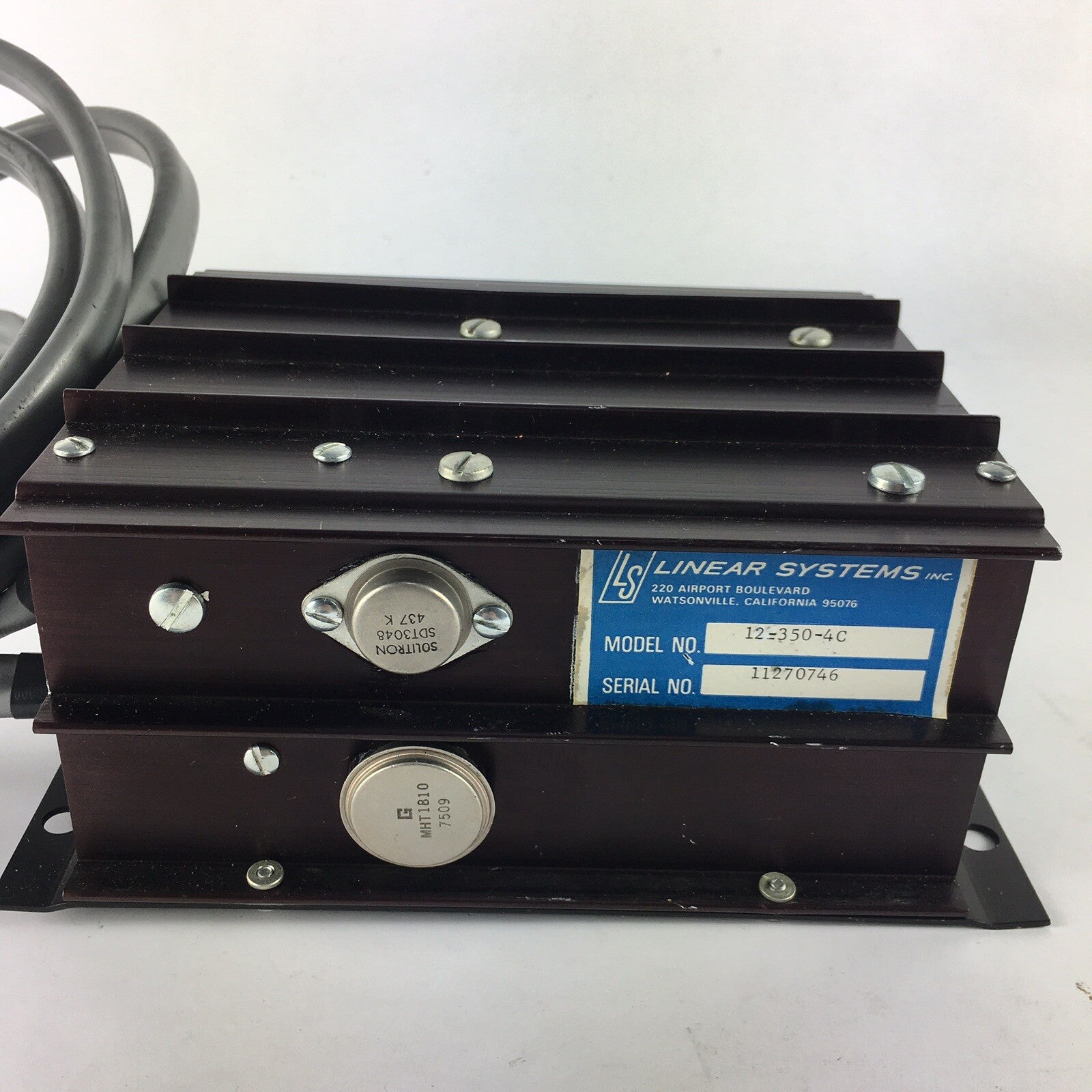 Linear Systems Inverter Power Supply 12-350-4C