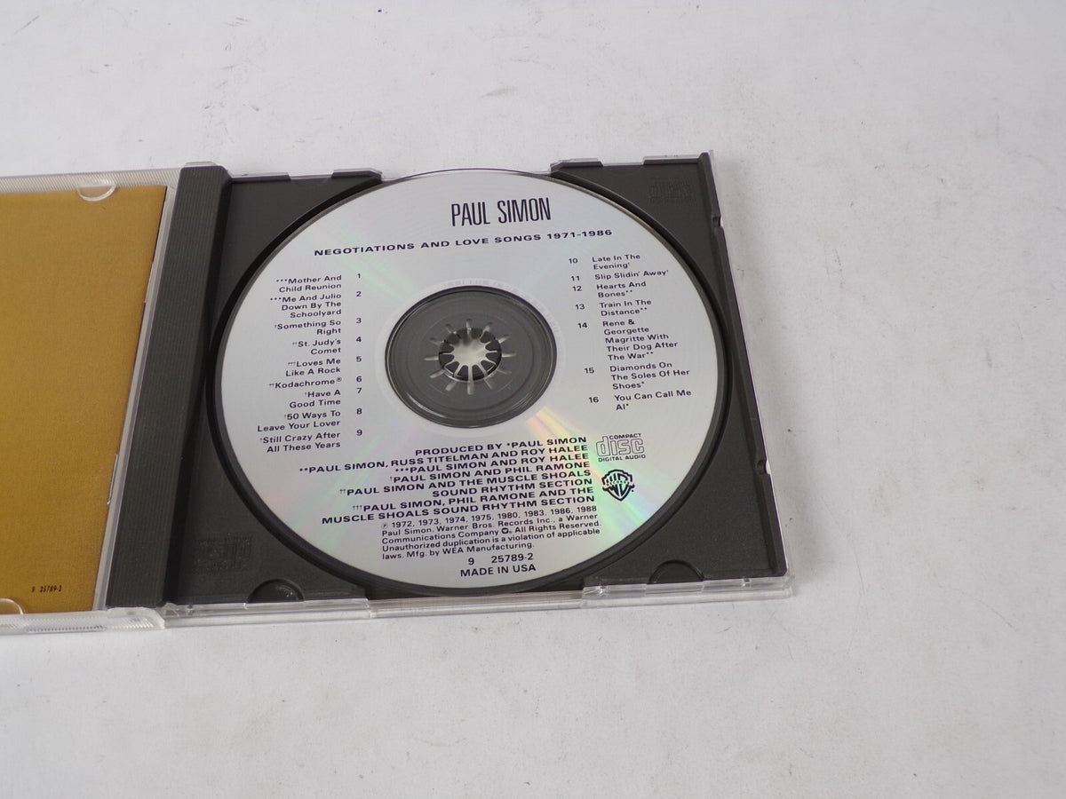 Paul Simon Necotiations And Love Songs Mother And Child Reunion And Julio CD#41