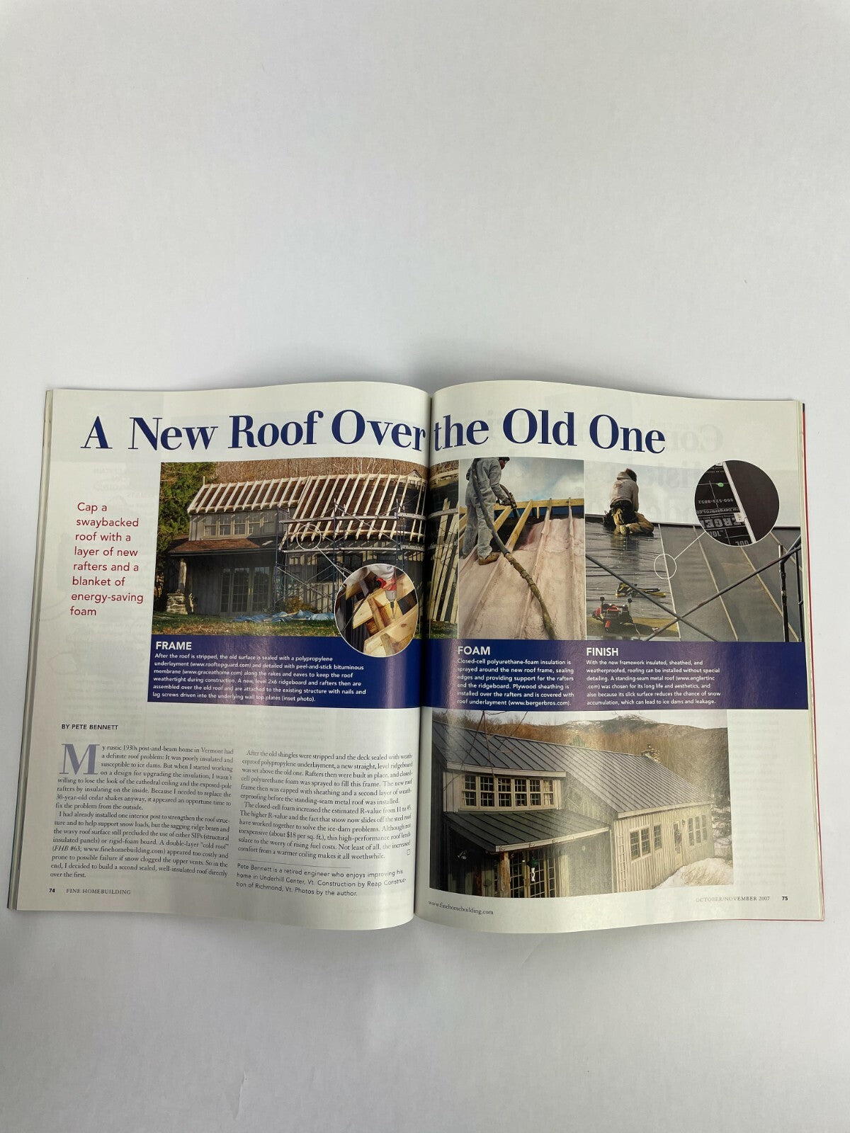 November 2007 Fine Homebuilding Magazine Railing Right MasteringMystery Stair #B