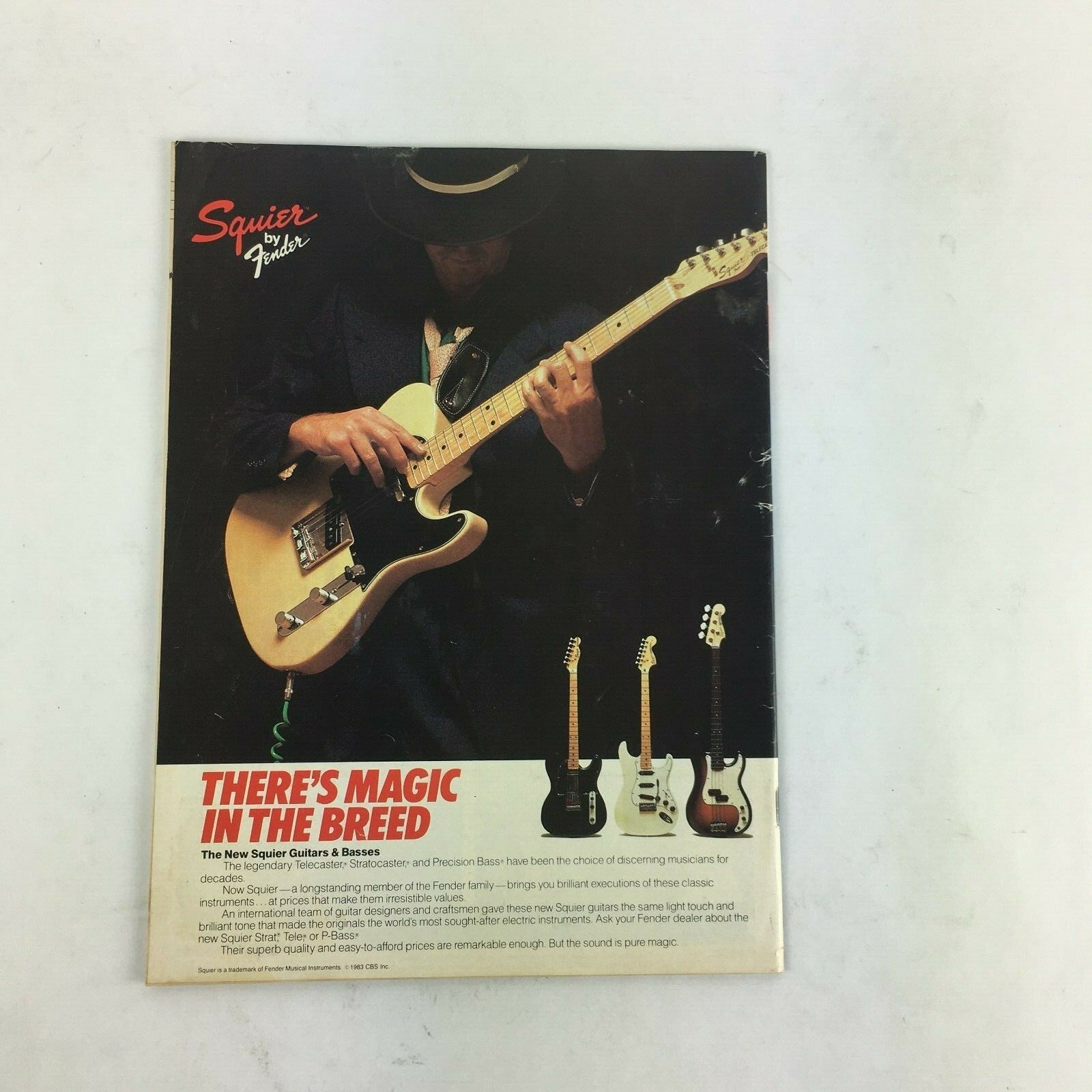 February 1984 Creem Music Magazine Mick Jagger Eurythmics Motley Crue Alan Vega
