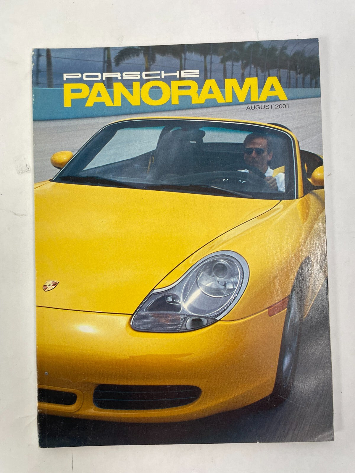 August 2001 Porsche Panorama Magazine Technology Meets Art and They Like Each