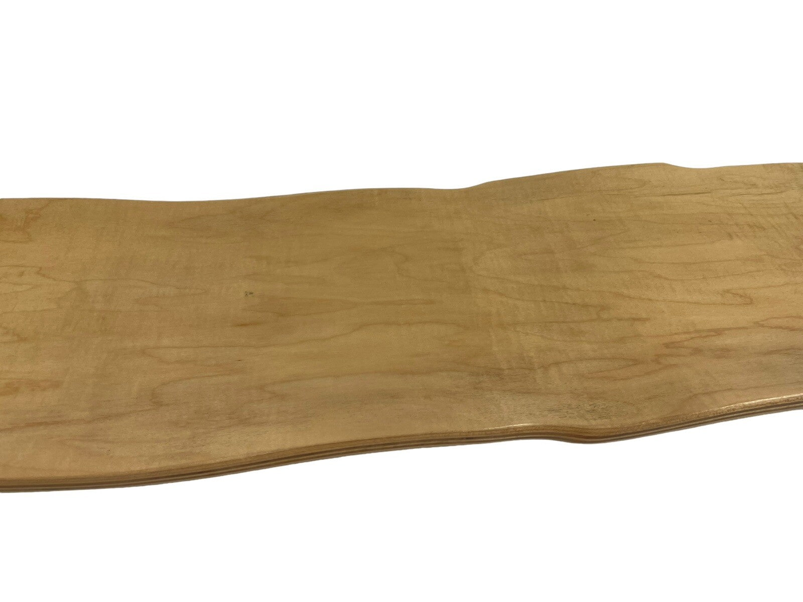 TOP Mount 9.25" x 38" DOWNHILL BLANK LONGBOARD DECK NATURAL Bacon Concave 9 ply