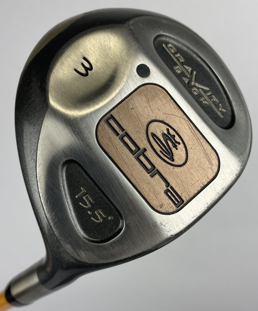 King Cobra Gravity Back Fairway 3 Wood 15.5 Deg Graphite Stiff S RH OG Grip VGC