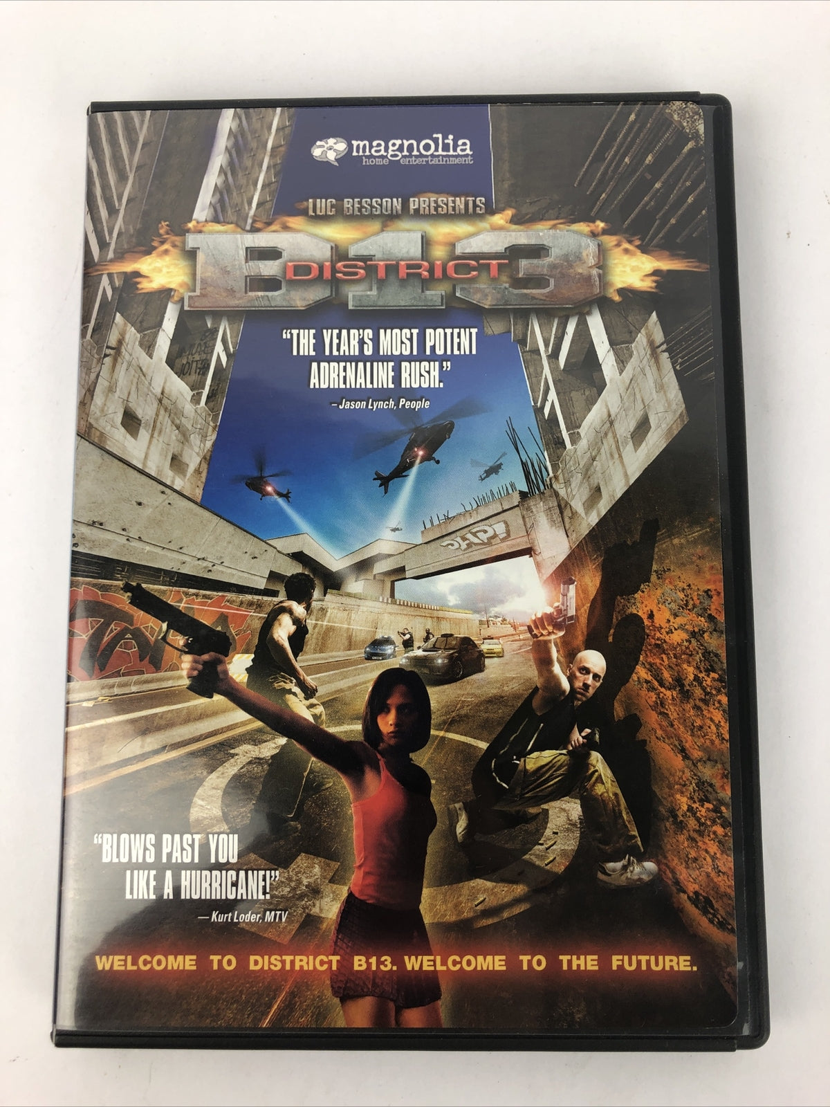 District B13 (DVD, 2006)-Pierre Morel-Region 1 - Mint Disc Guaranteed- Free Ship