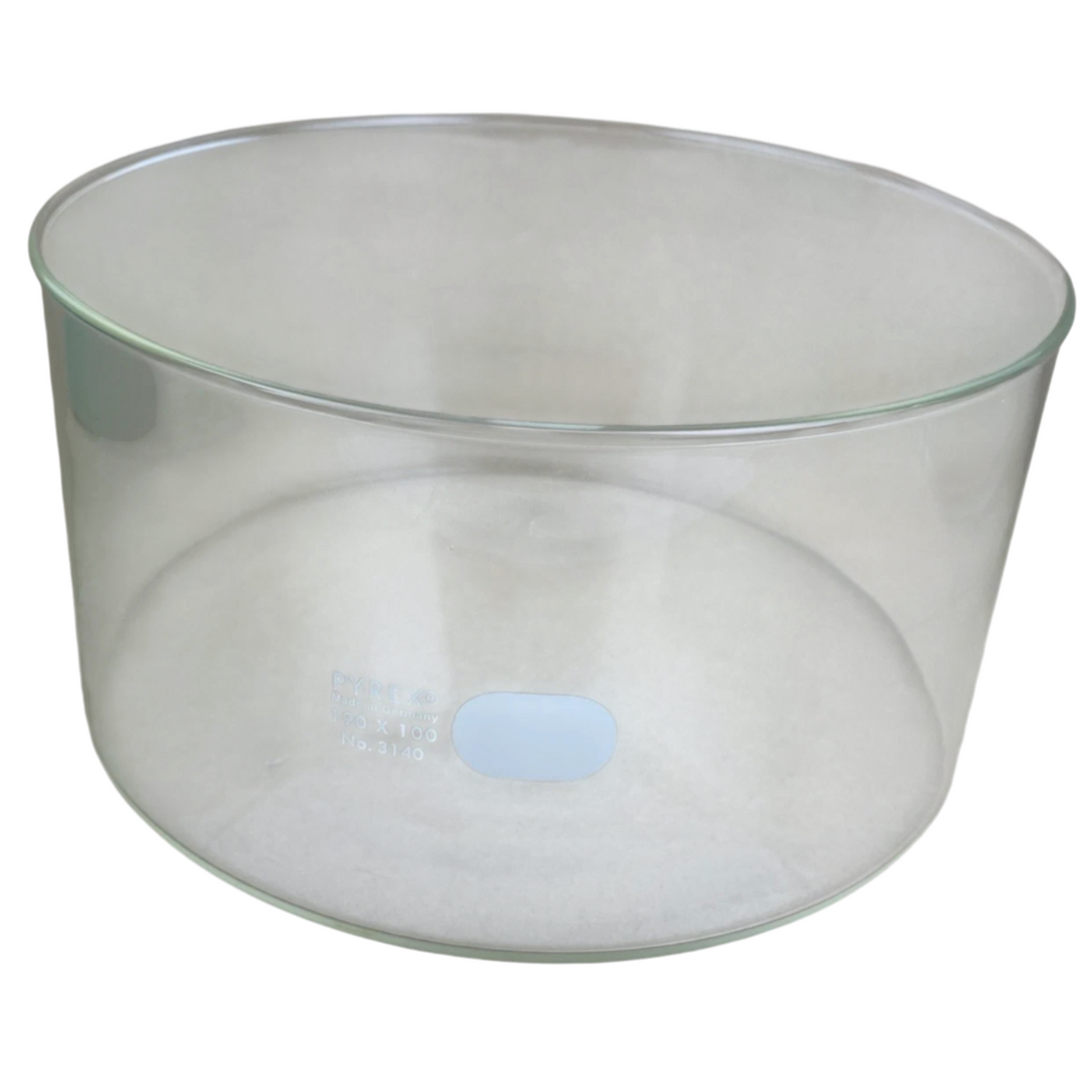 Pyrex Glass 190 x 100 No. 3410 Dishes Laboratory Terrarium Vase Utilitarian Bowl