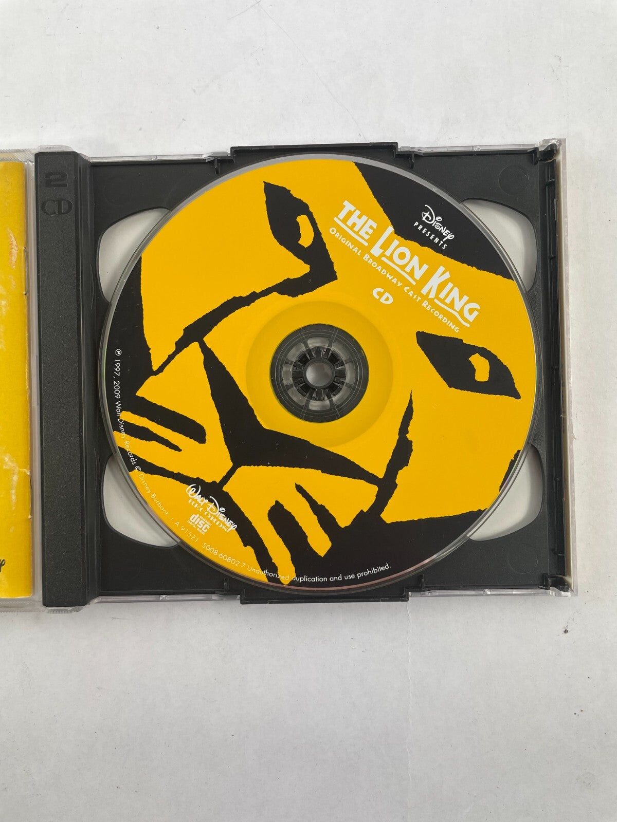 The Lion King The Landmark Musical Event Special 2 Disc Edition Disney CD#73