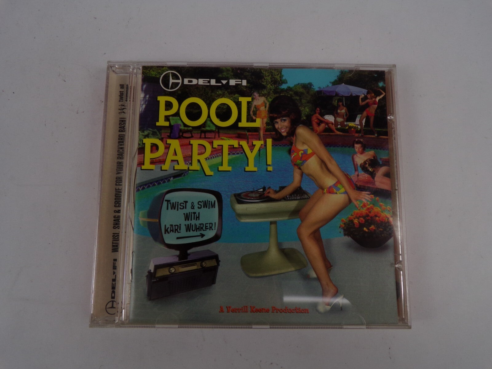 Del-Fi Pool Party! High Dive Wild Twist Phone Call Swim Beat La Bamba CD#39