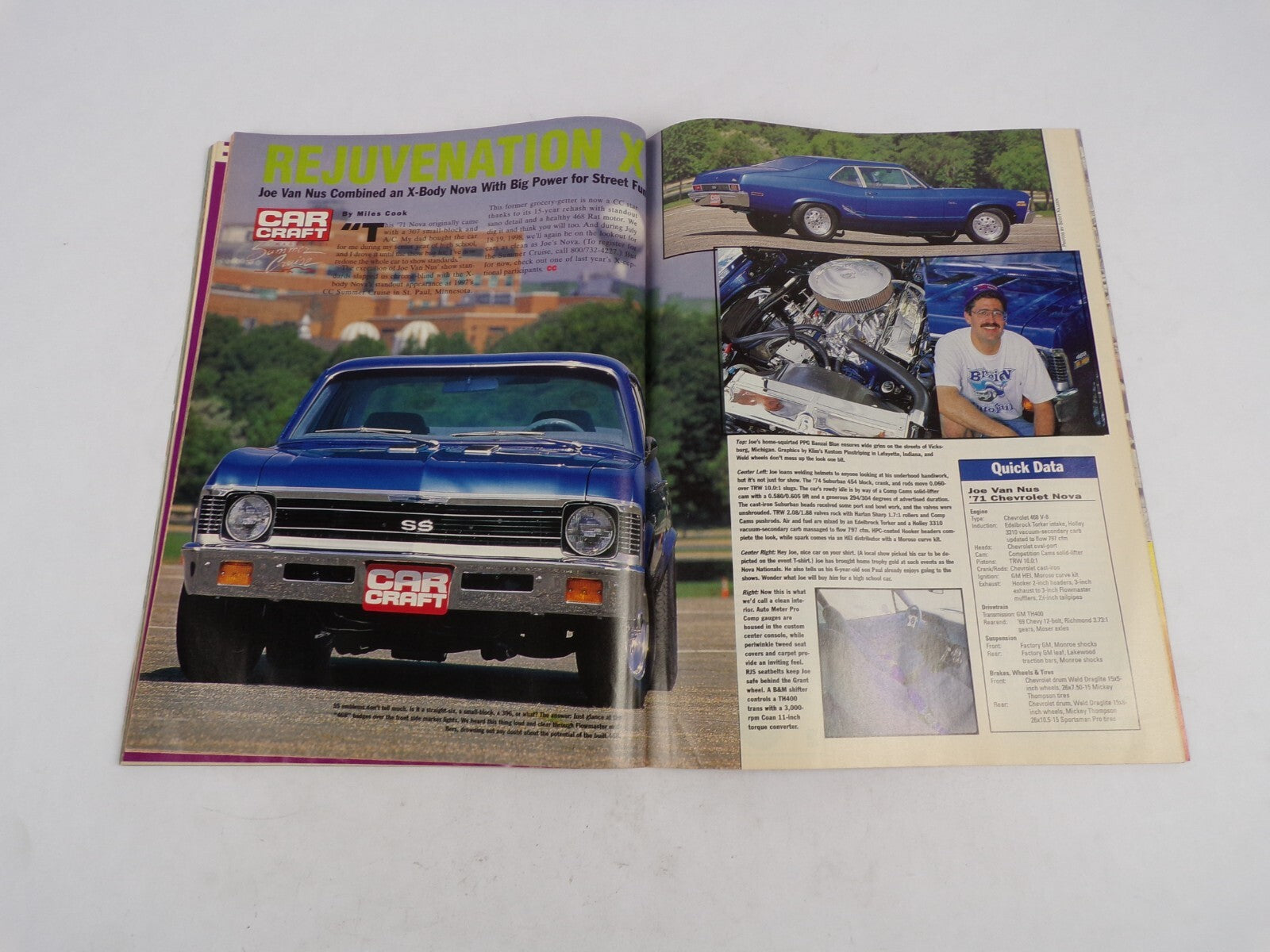 May 1998 Car Craft 25 Lies Car Magazines Have Told For Years Tire & wheel