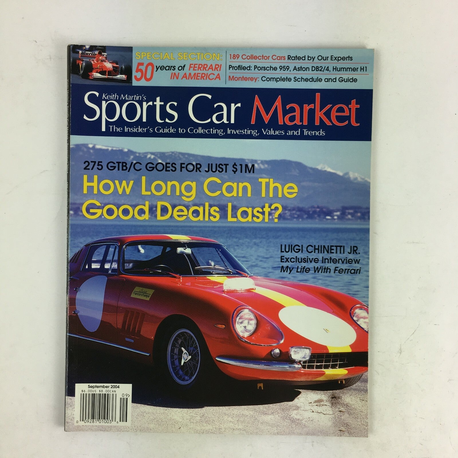 September 2004 Sports Car Market Magazine 275 GTB/C Luigi Chinetti Jr.