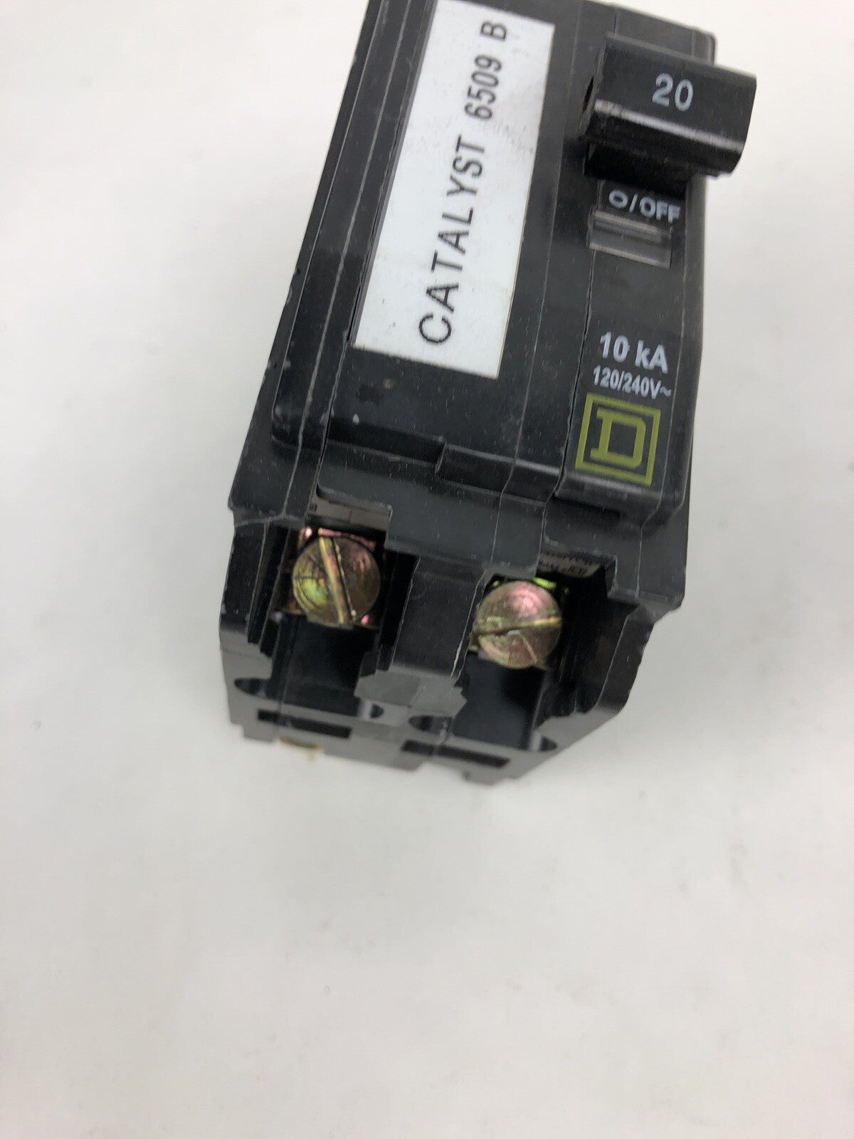 Square D QOB220 20 Amp Bolt-On Circuit Breaker 120/240v 10kA 2 pole