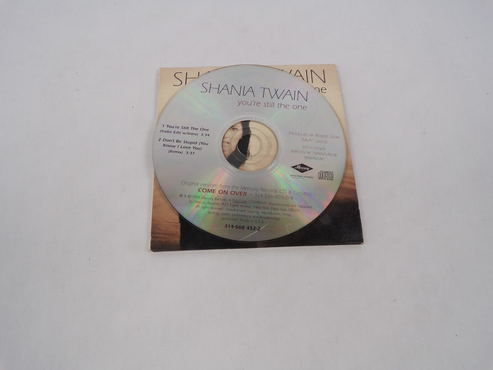 Shania Twain You're Still The One Don't Be Stupid CD#63