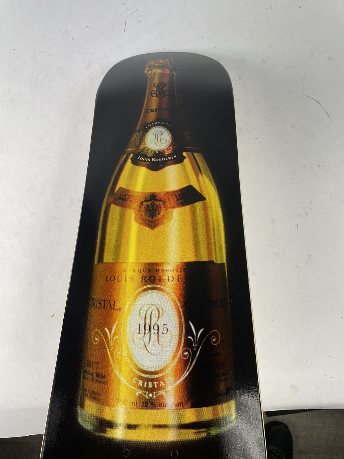 Avera skateboards deck 7.75” RARE quality Cristal Champagne Louis Roederer
