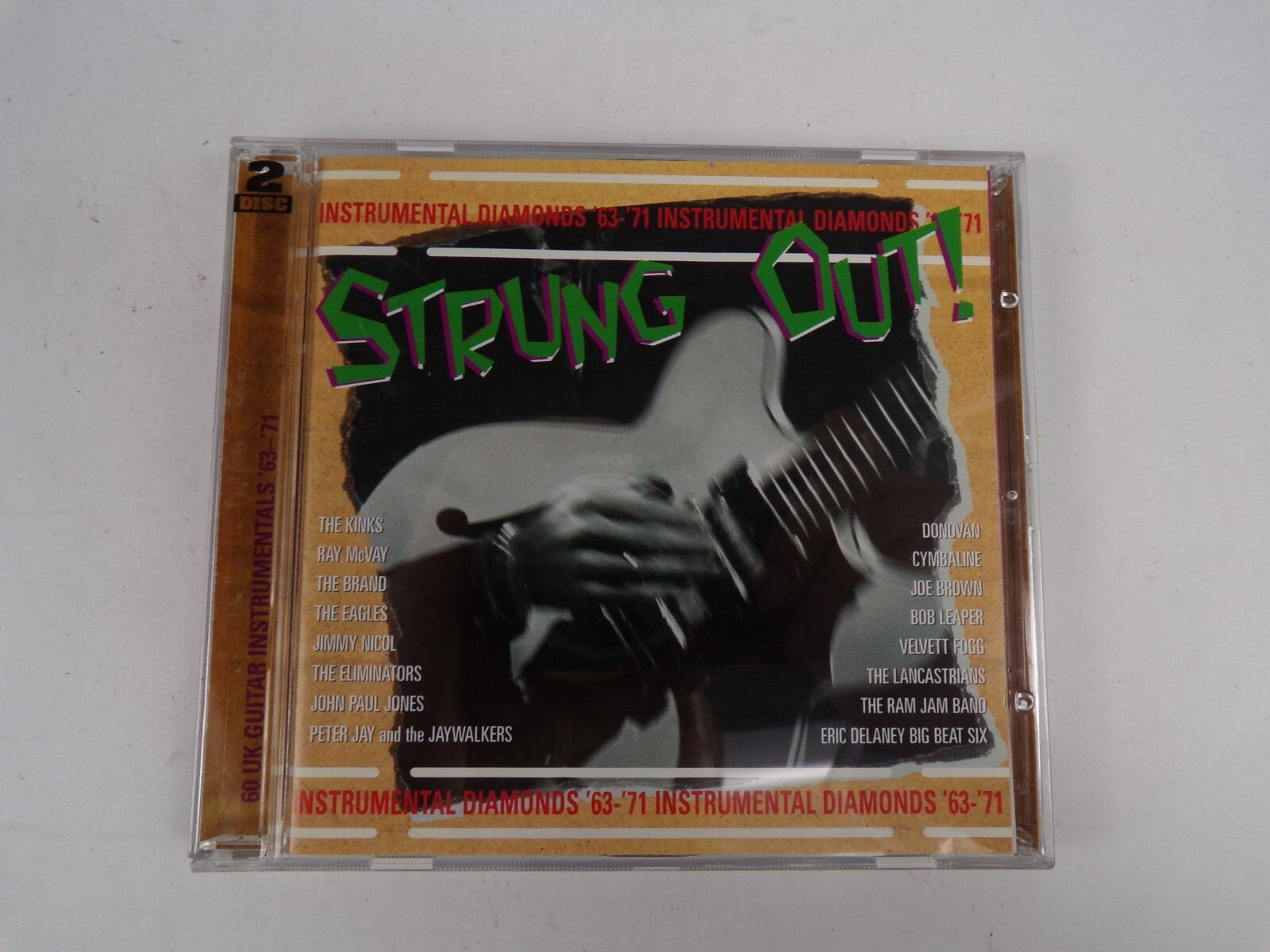 Strung Out Uk Guitar Instrumentals 63-71 Fireball Revenge Caroline CD#40