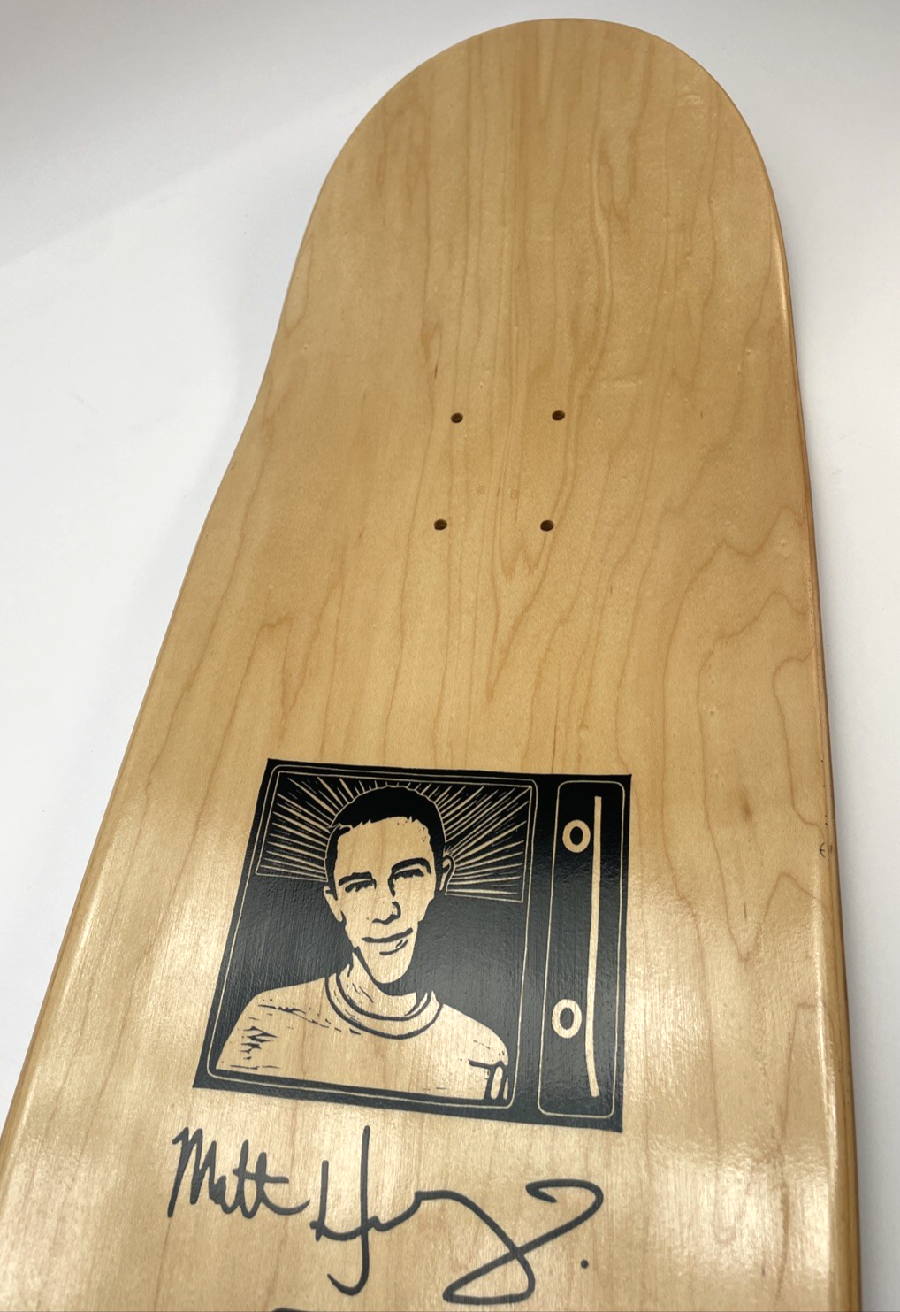 H-Street Matt Hensley Blue Eagle signed skateboard deck 32.75 x 9 inches