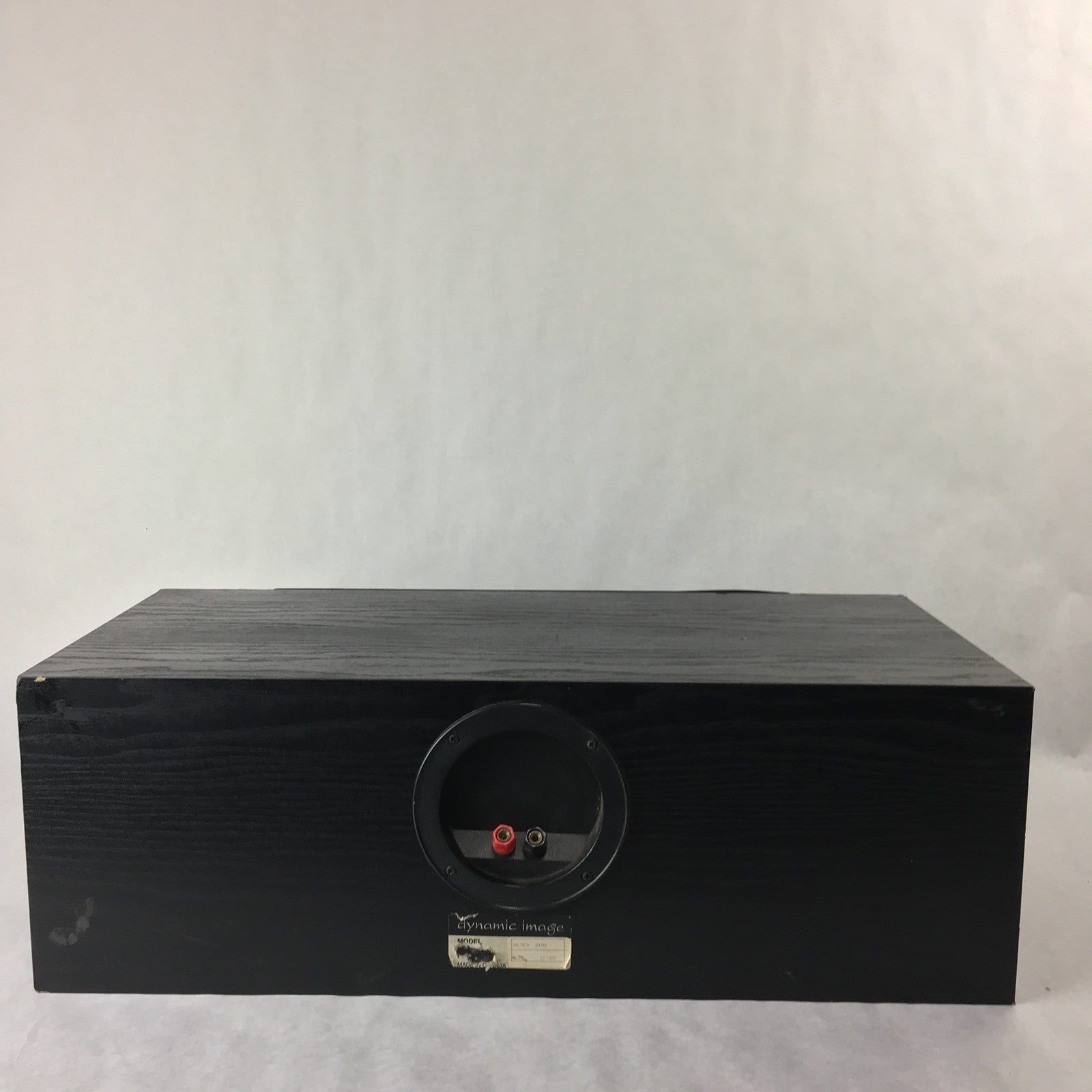 Dynamic Image Center Channel Speaker Black Ash Surround Sound