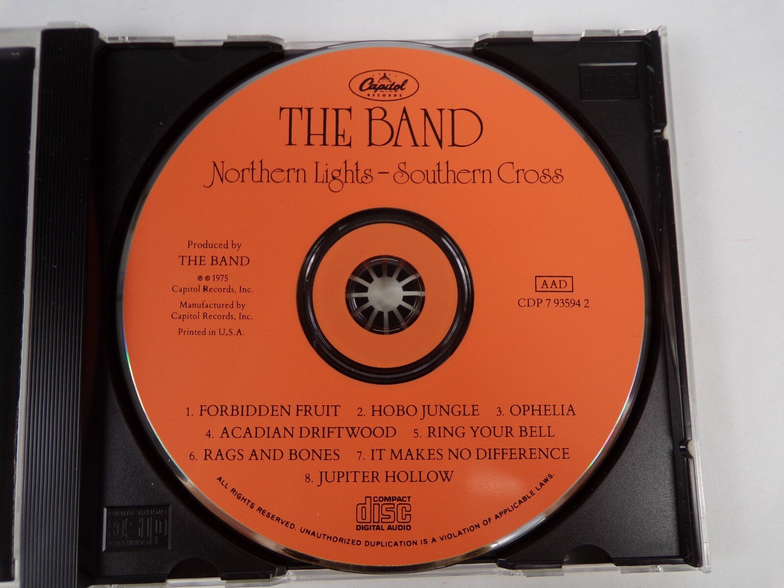 The Band Northern Lights -Souther Cross CD #10