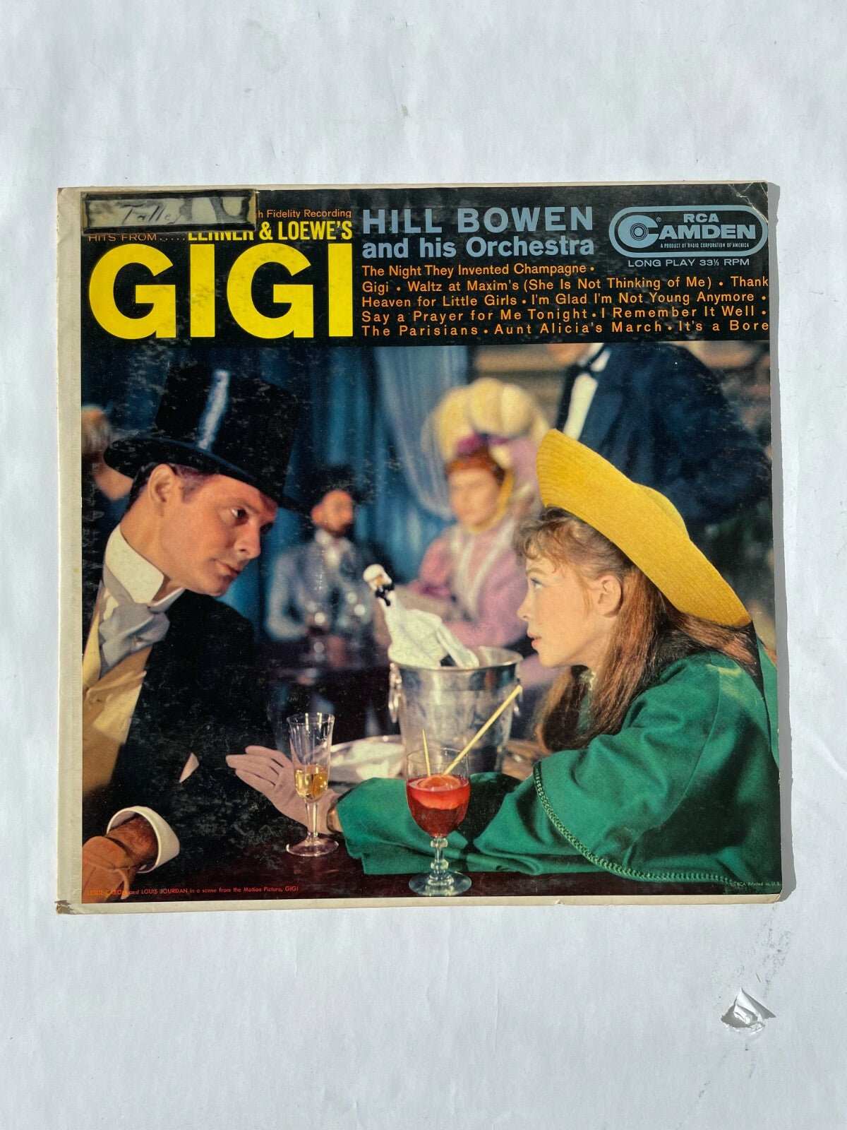 GIGI Hill Bowen and his Orchestra Lener and Loewe's Vinyl Record Q10