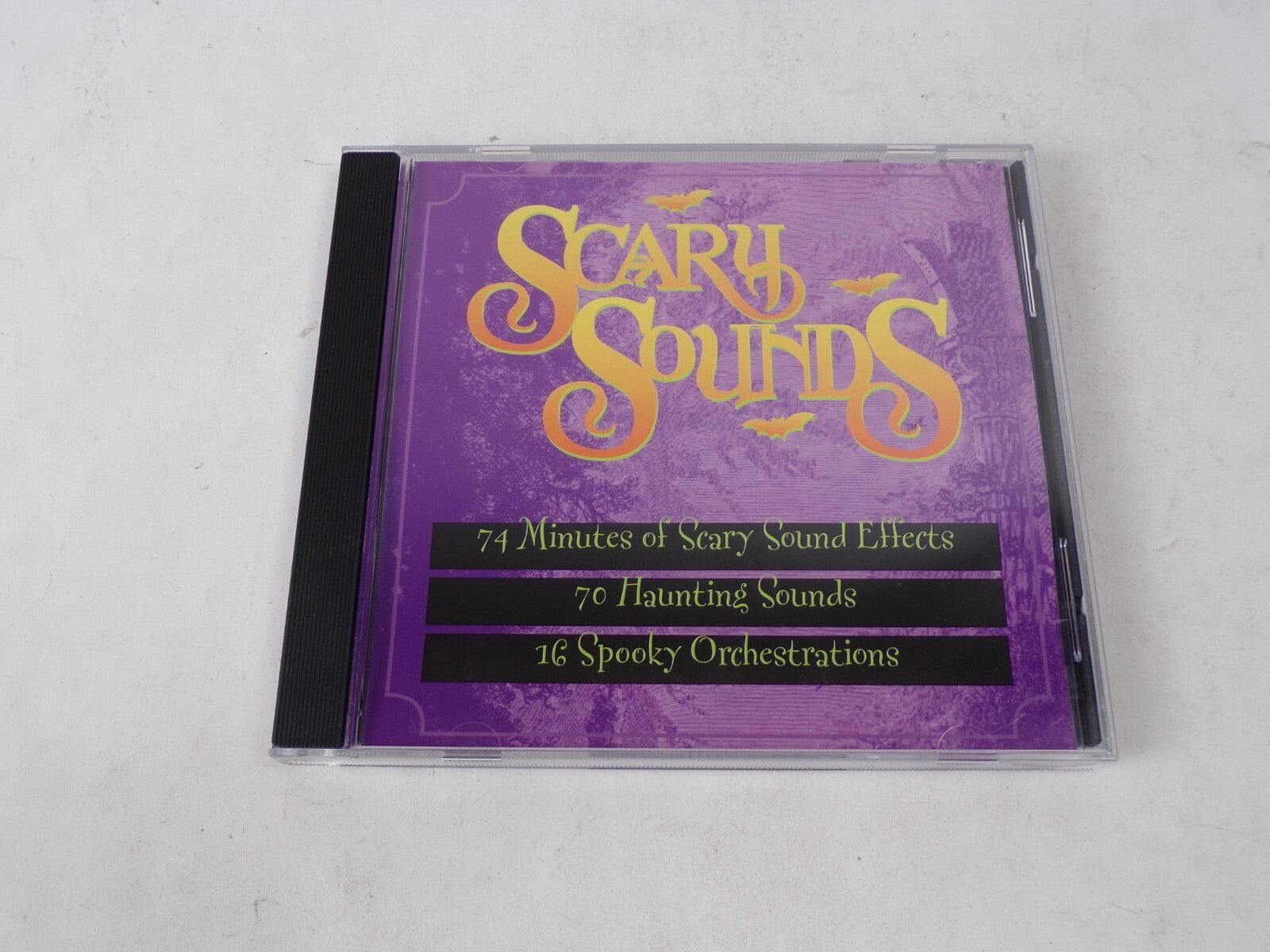 Scary Sounds Creaks Shricks Crowls Howls Cats Bats Moans Groans Shackles CD#62