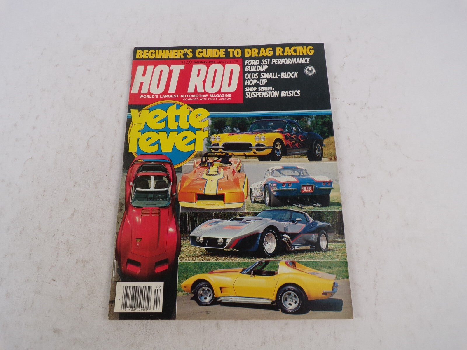 February 1980 Hot Rod Magazine vette Fever Ford 351 Performance Buildup Hop Up