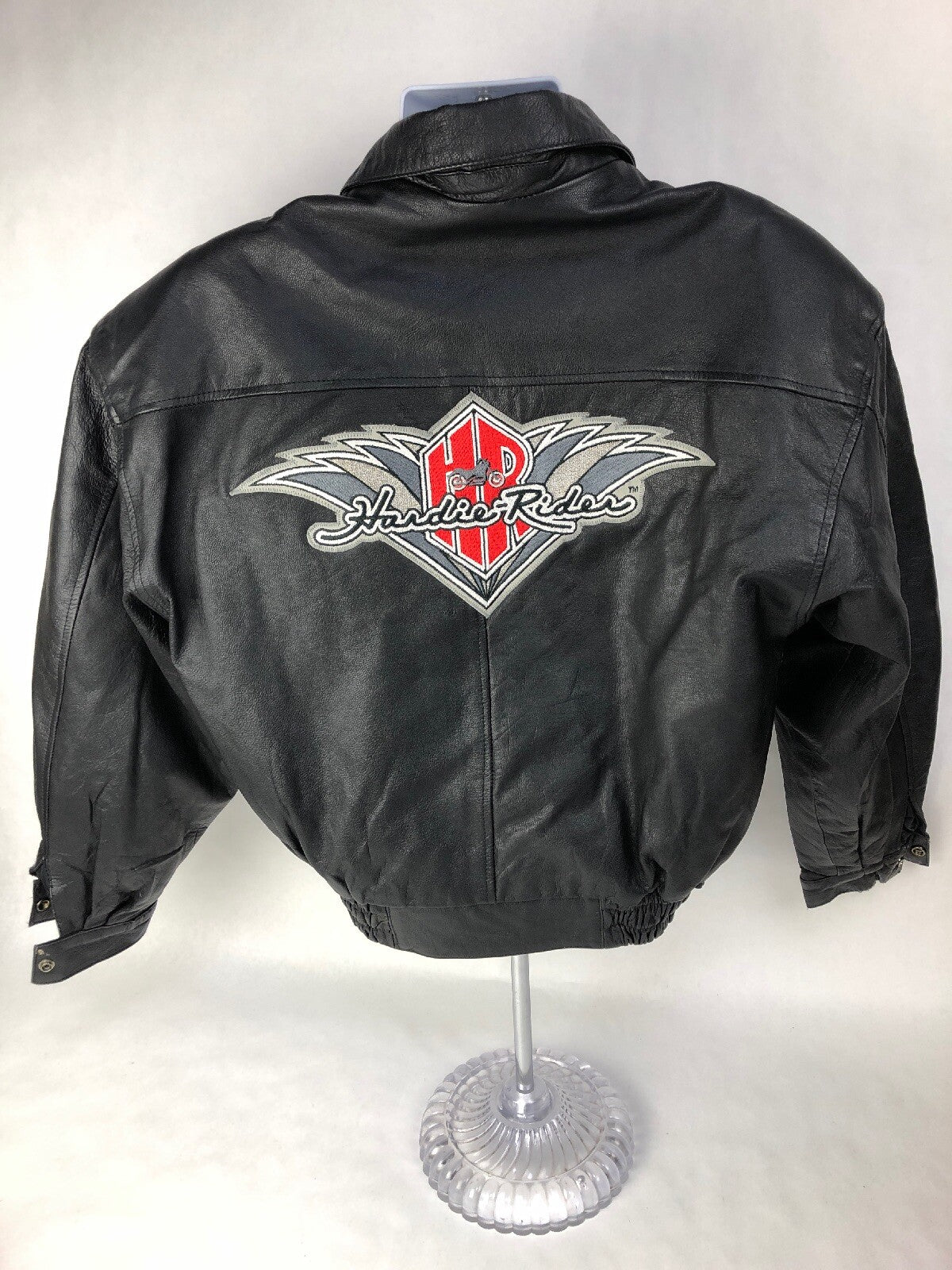 First Manufacturing Thinsulate Leather Motorcycle Jacket Black Medium * Warm *